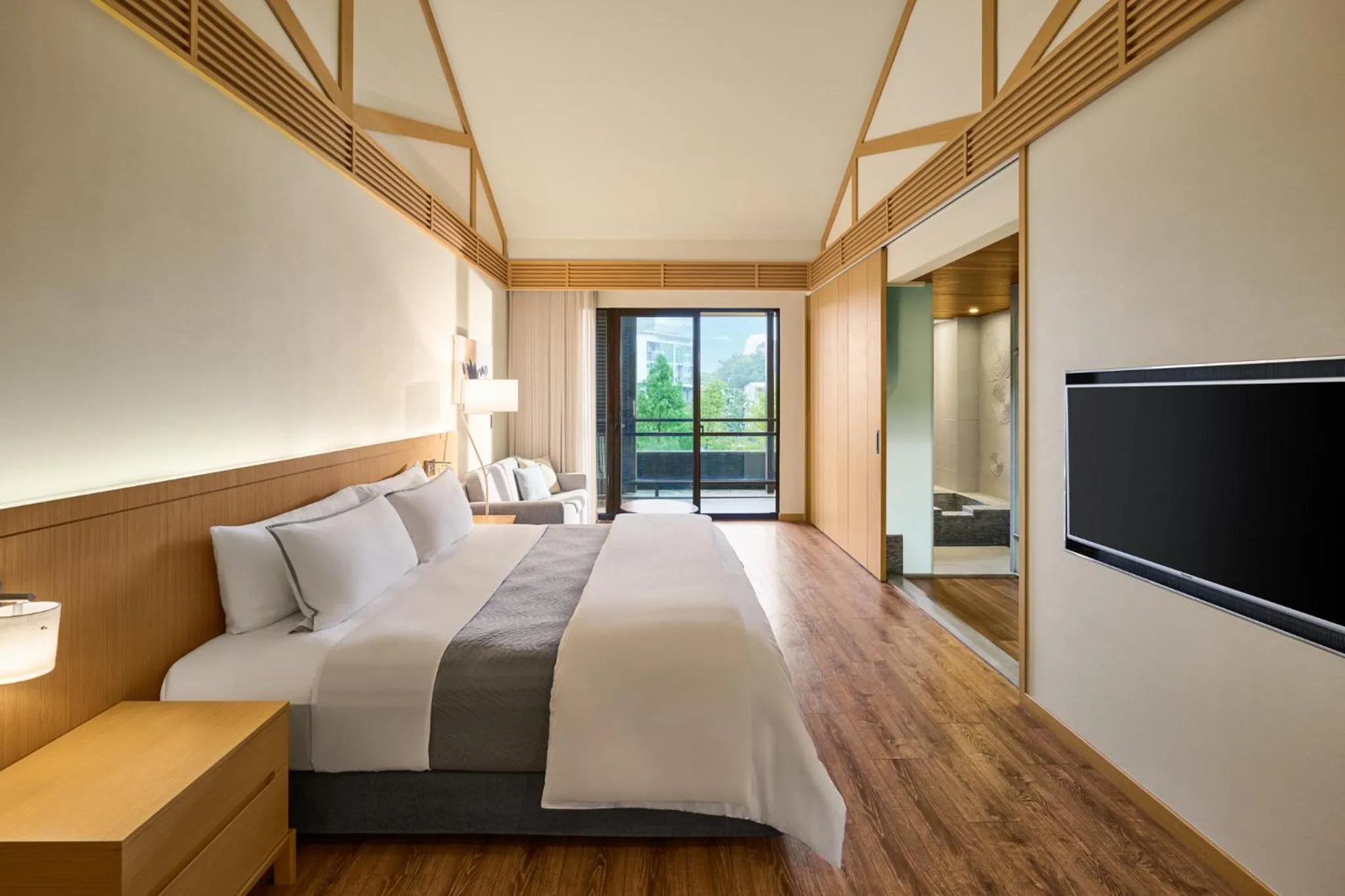 Photo of the whole room, Bed in The Westin Yilan Resort