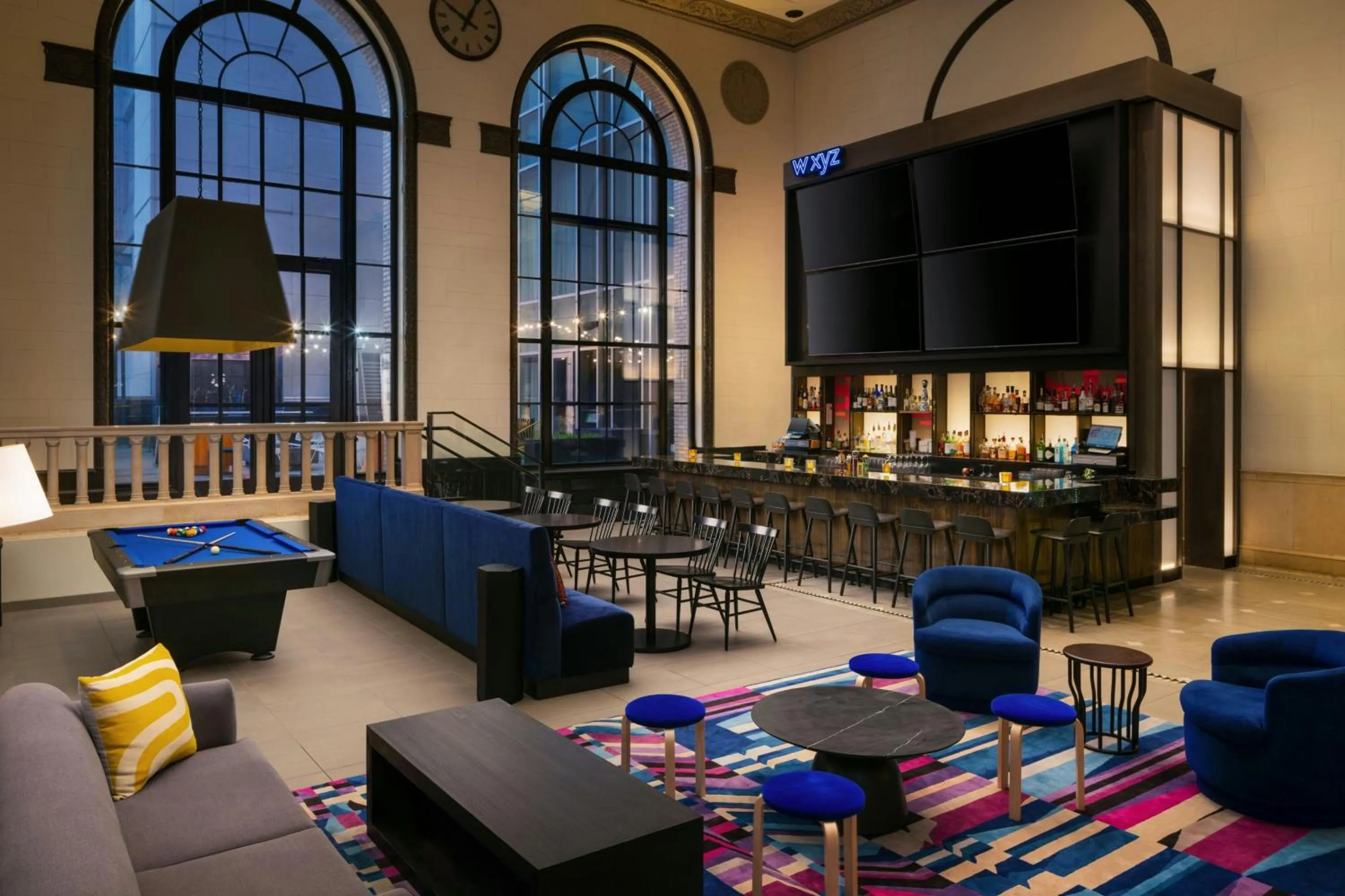 Lobby or reception in Aloft Philadelphia Downtown