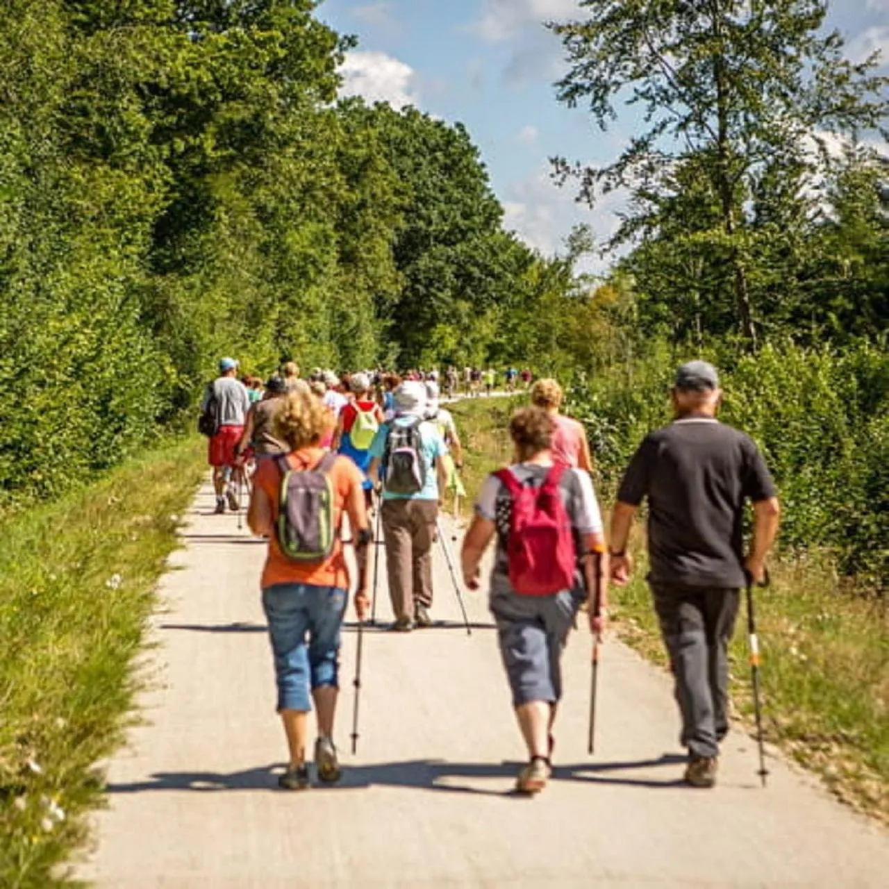 group of guests in Hotel Logis Au Moyne de Saire