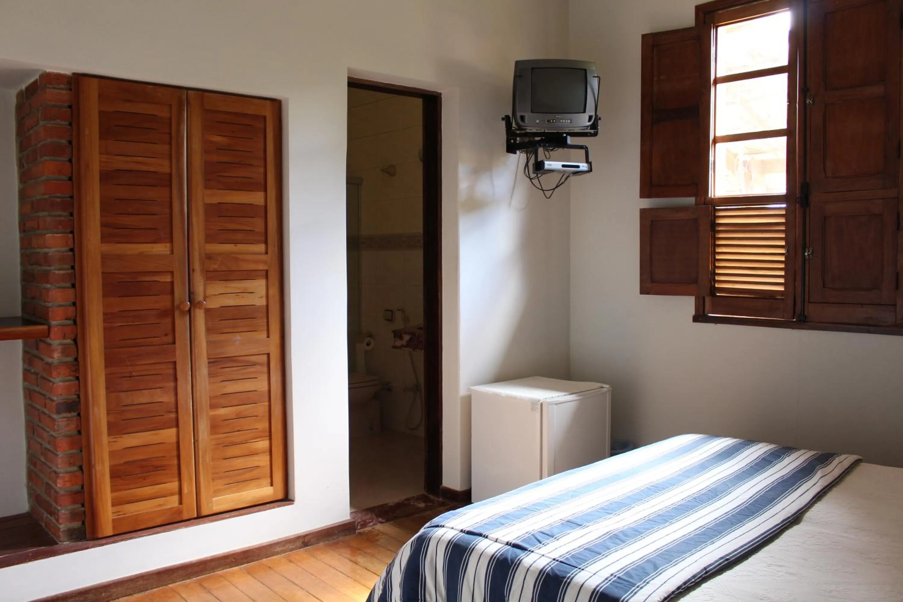 Bed in Pousada Lapa Grande