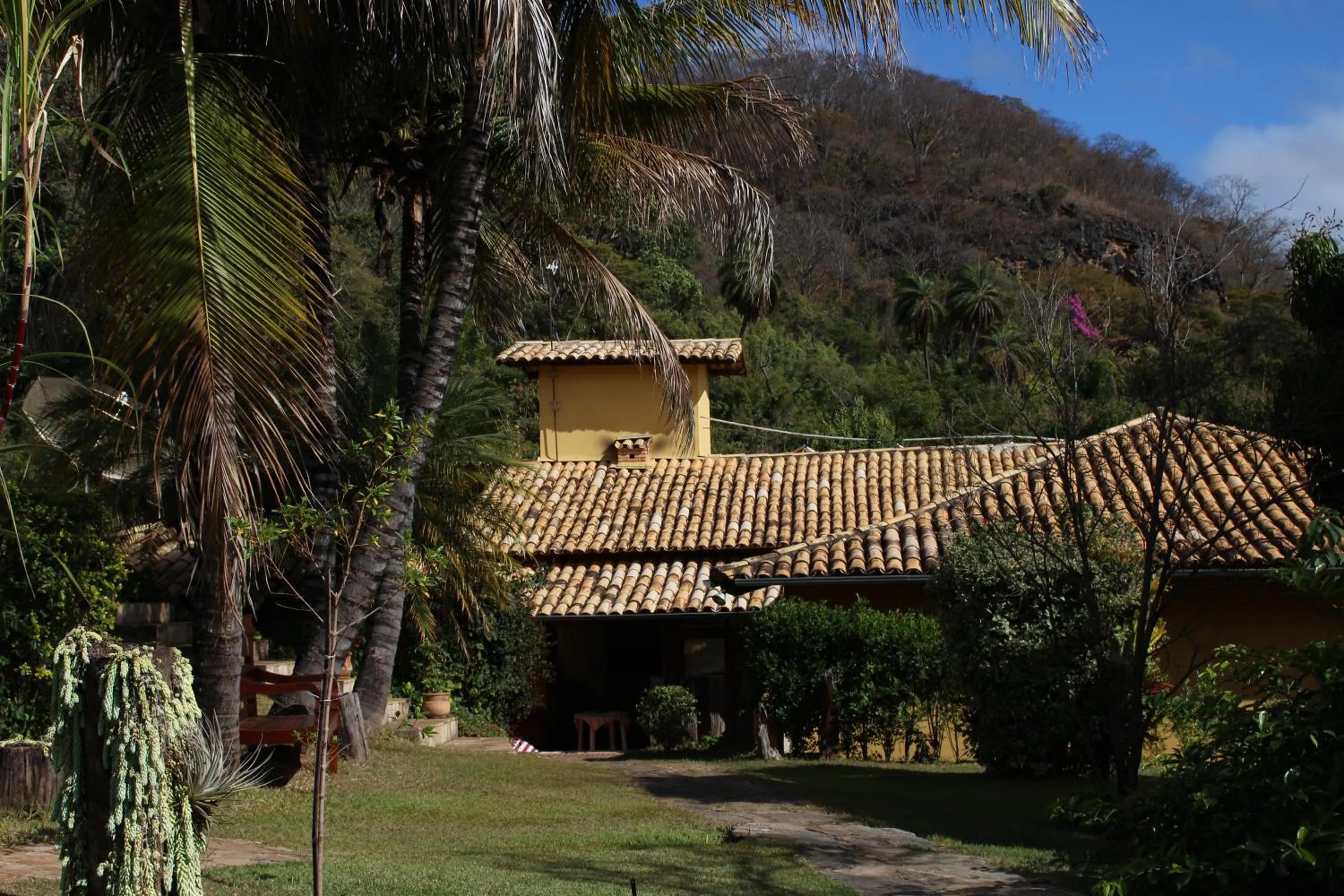 Garden in Pousada Lapa Grande