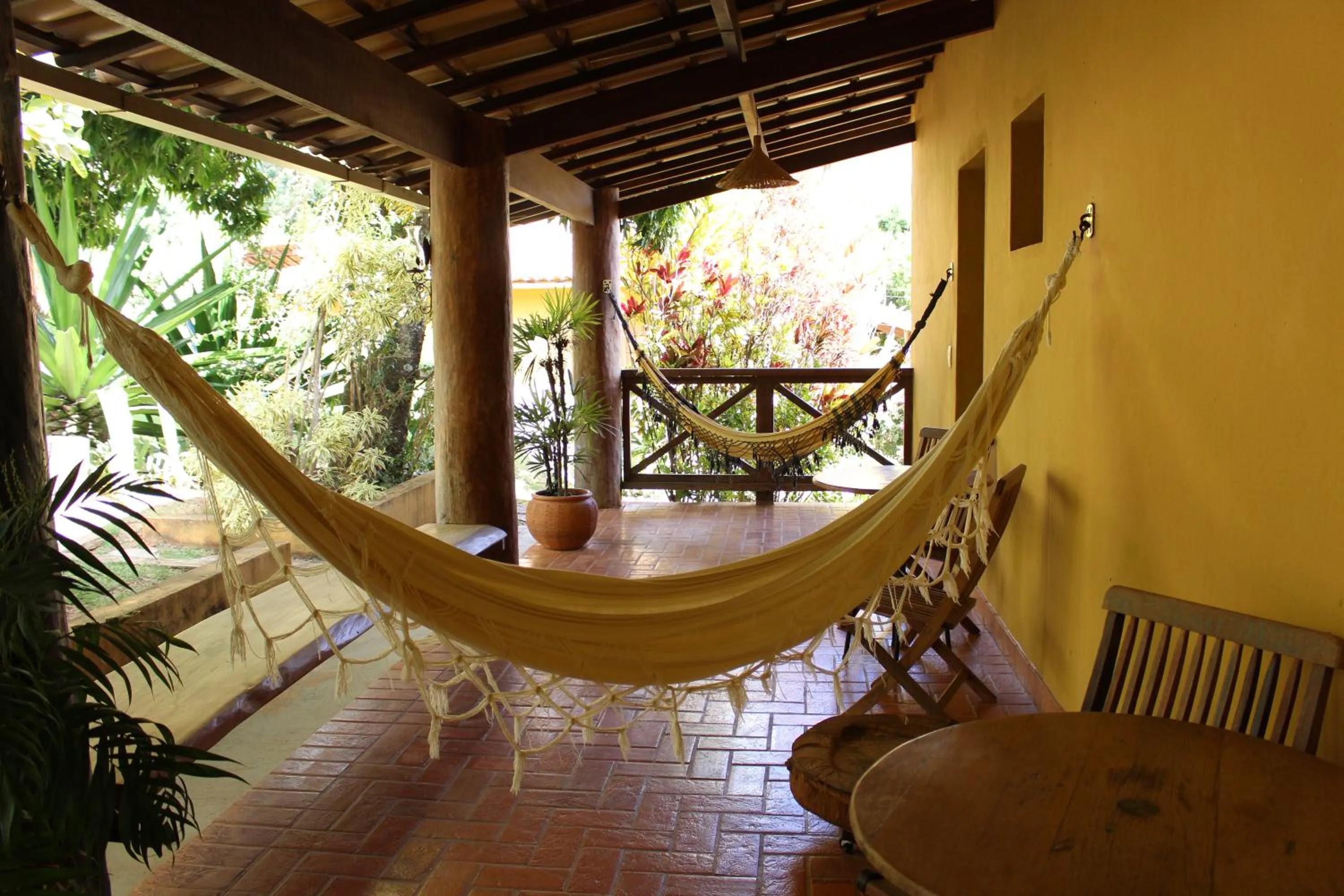 Balcony/Terrace in Pousada Lapa Grande