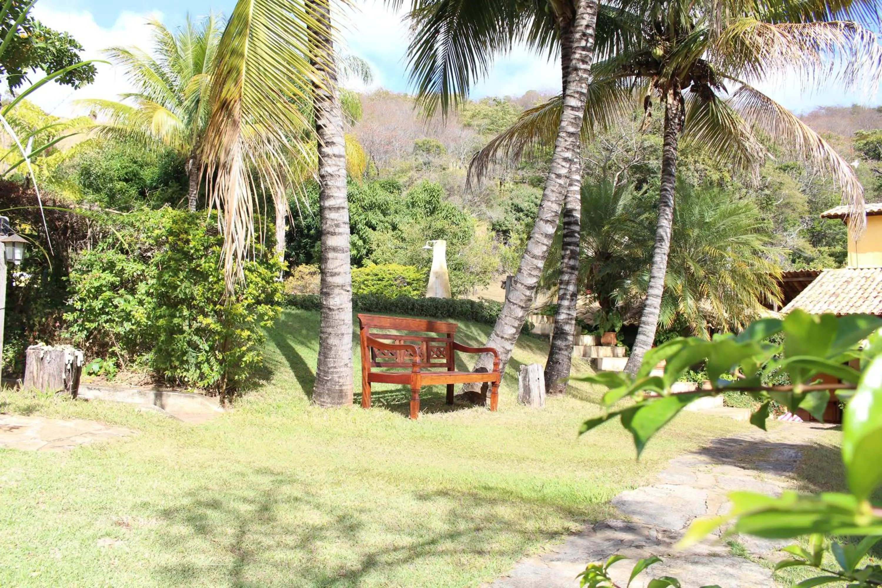 Garden in Pousada Lapa Grande