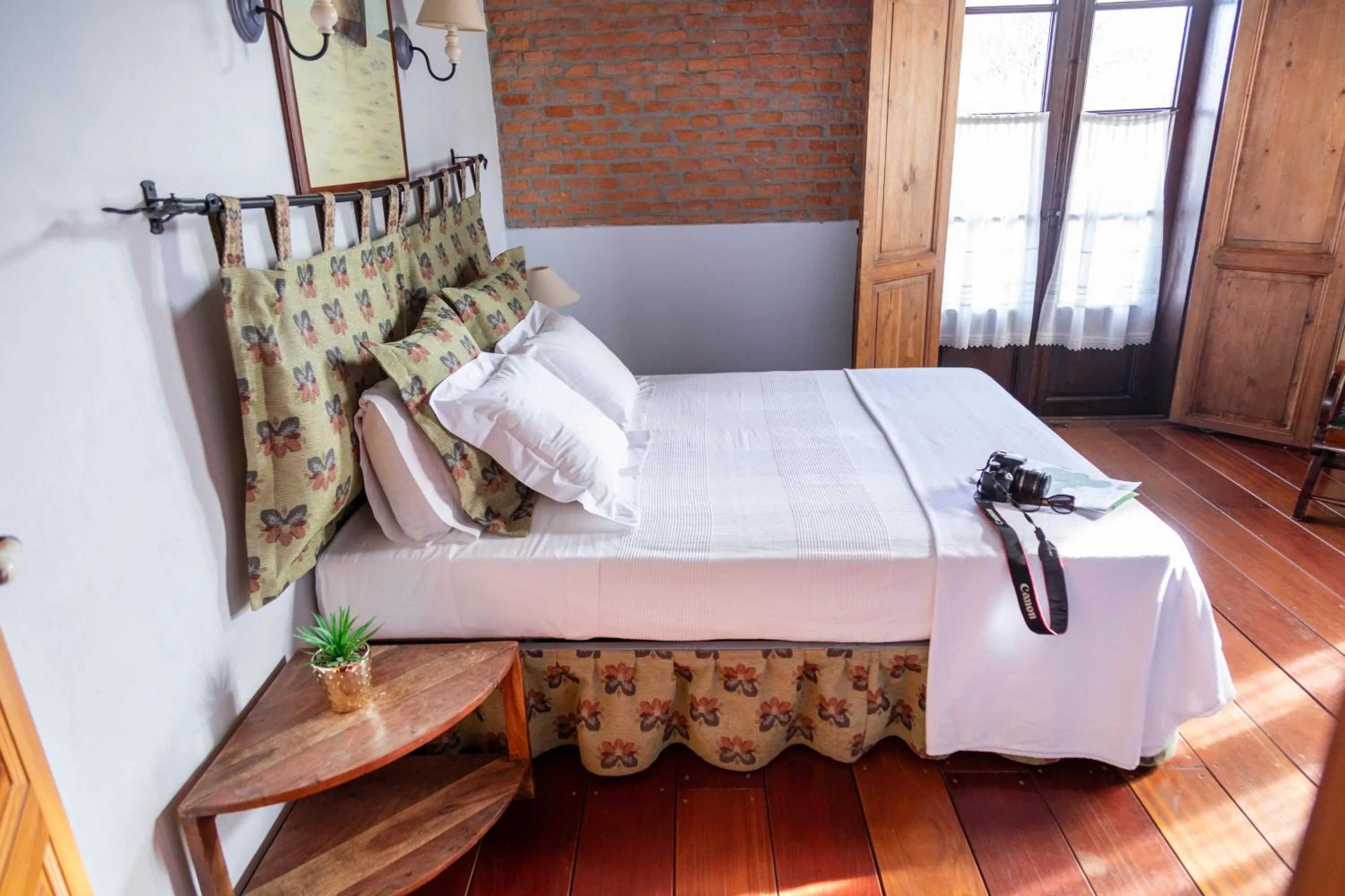 Bedroom, Bed in La Casona de Hermosa
