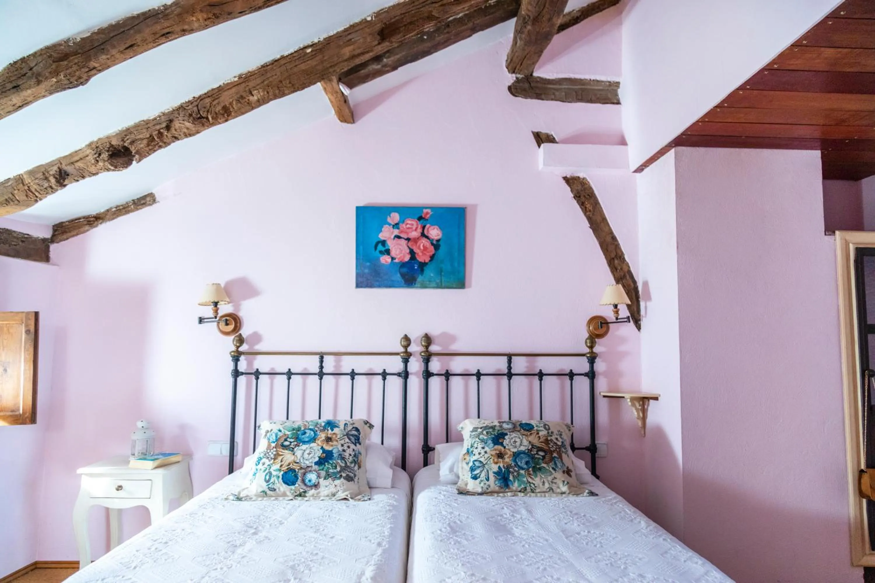 Bed in La Casona de Hermosa