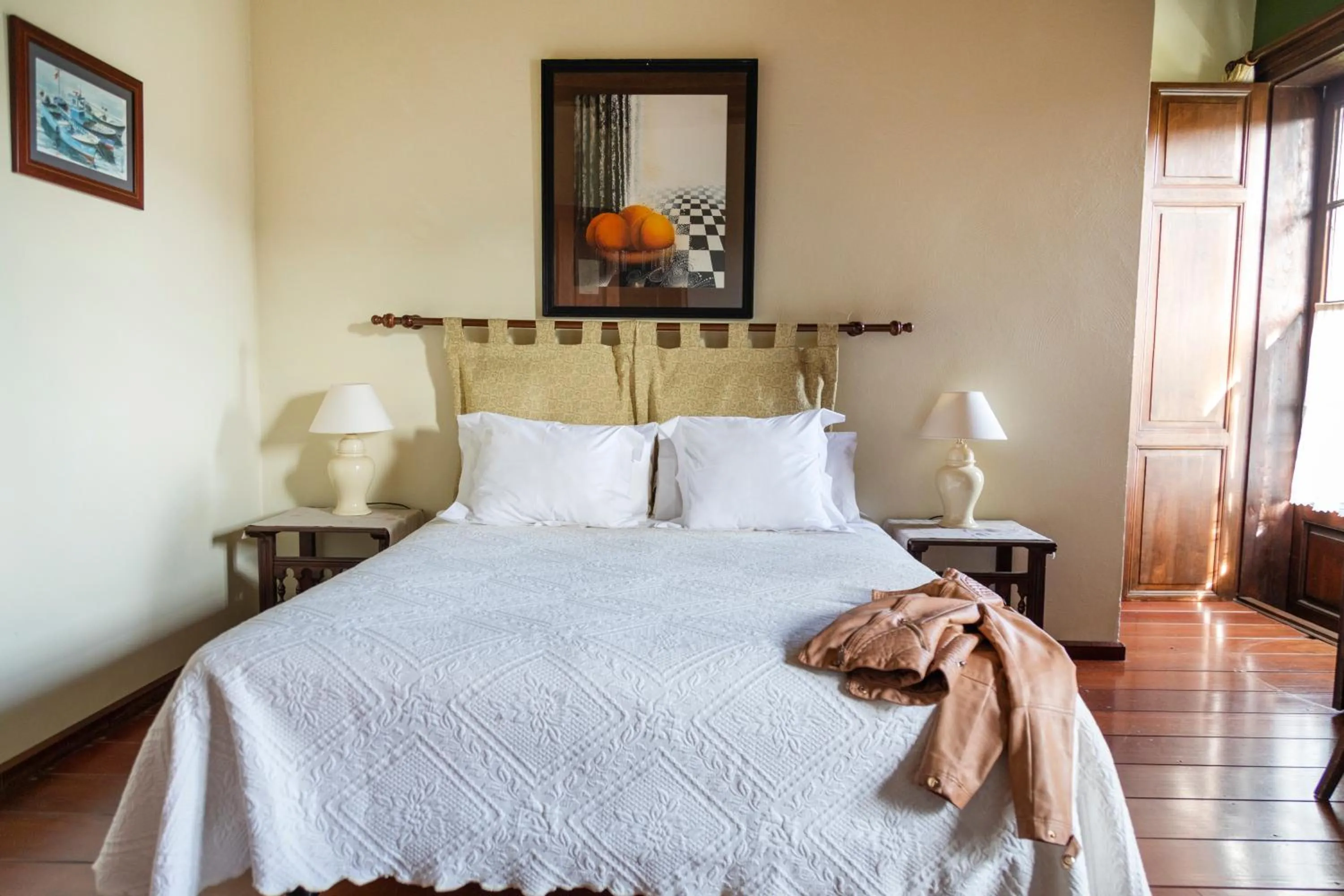 Bedroom, Bed in La Casona de Hermosa