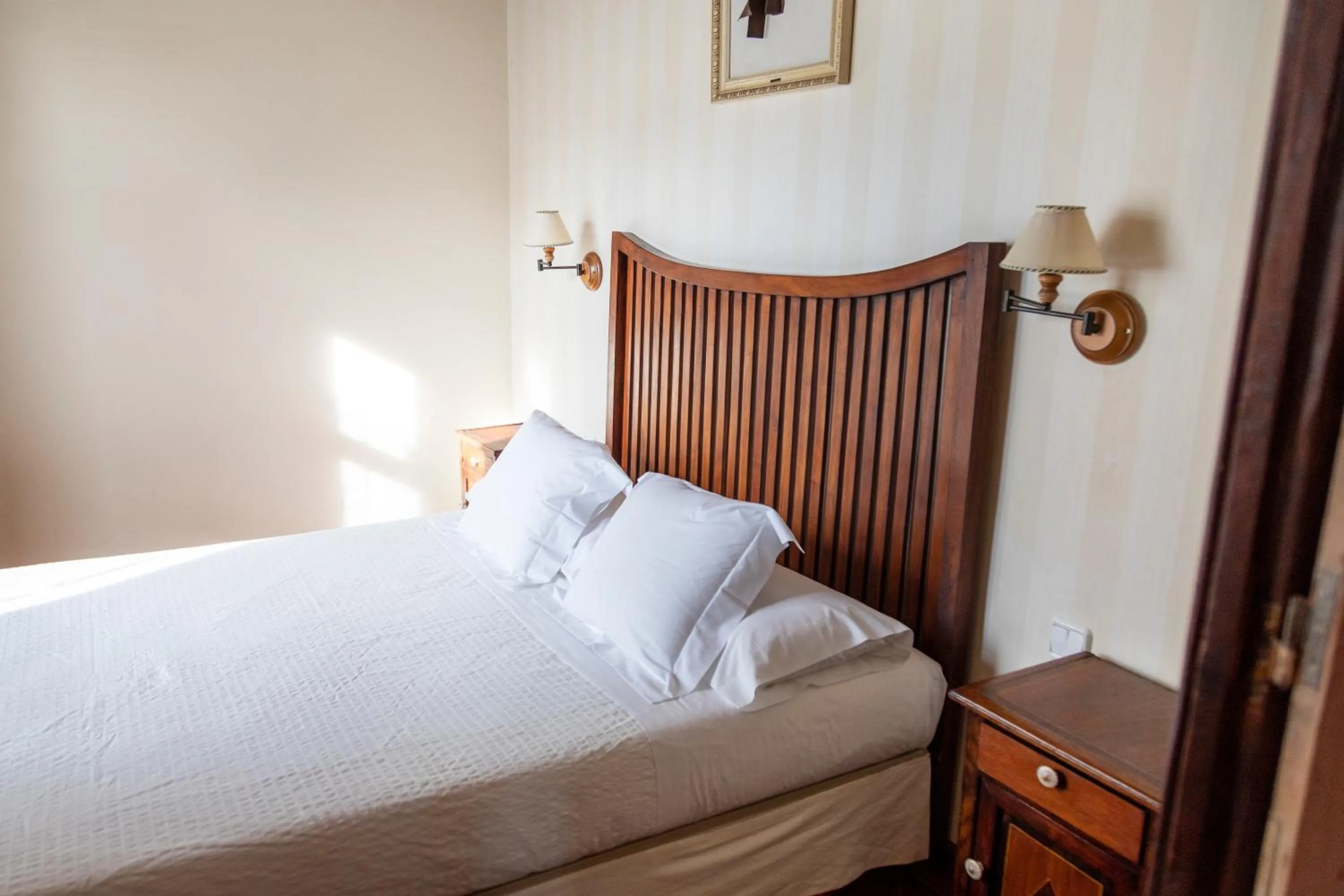 Bedroom, Bed in La Casona de Hermosa