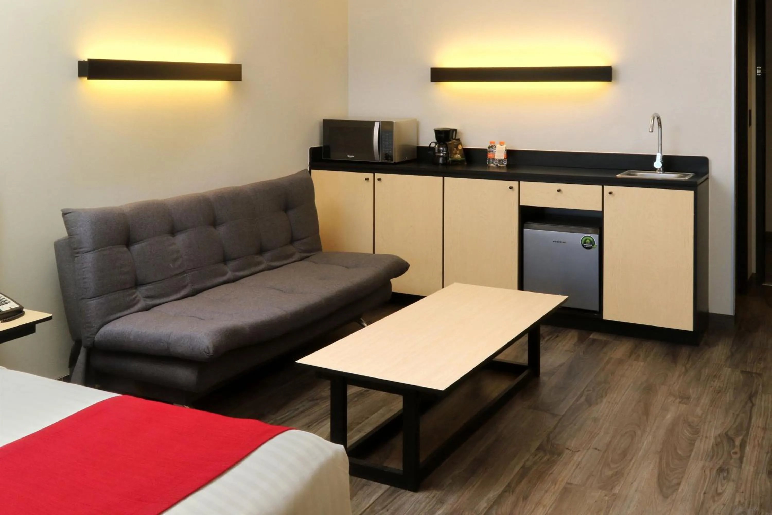 Photo of the whole room in City Express Plus by Marriott Puerto Vallarta