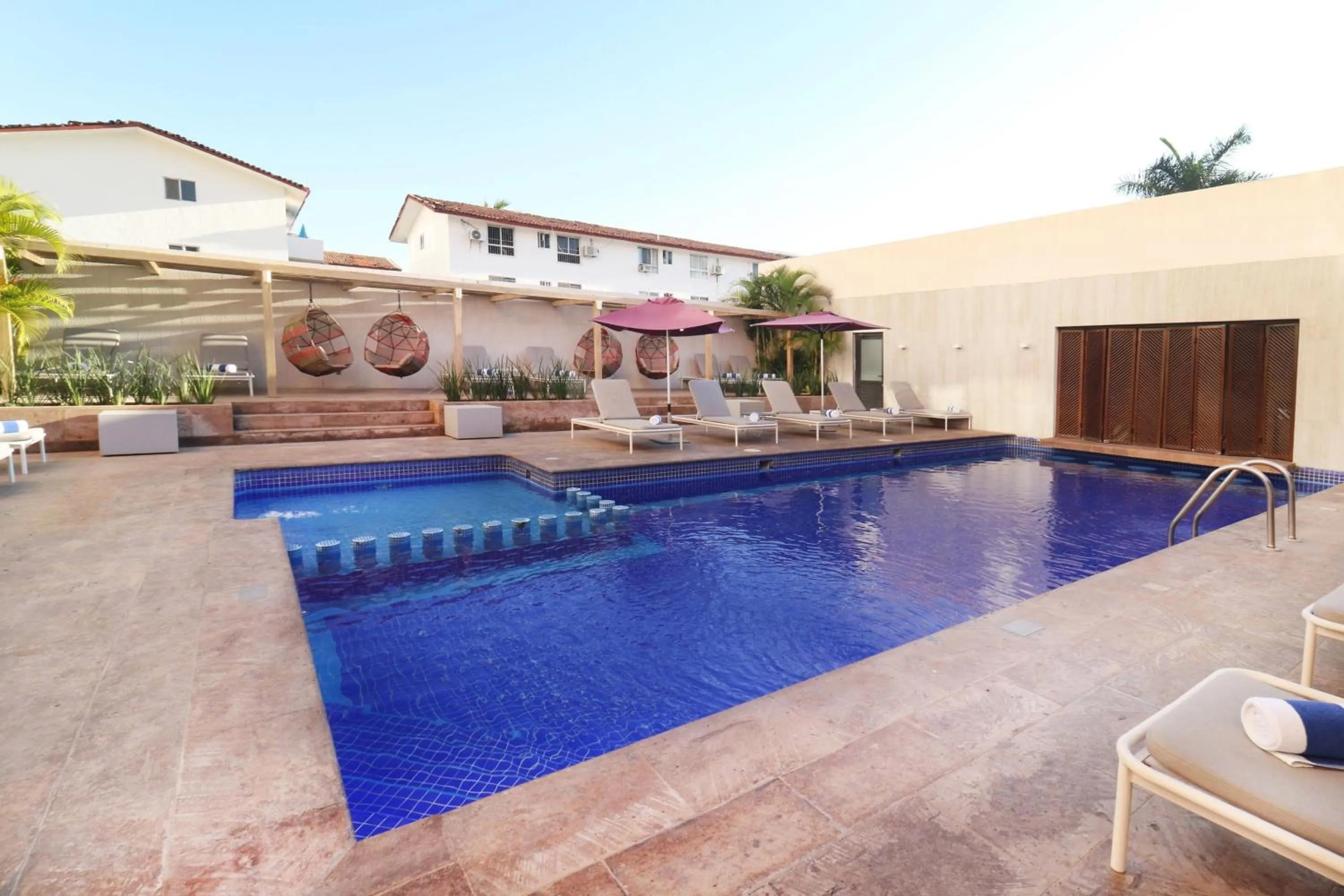 Swimming pool in City Express Plus by Marriott Puerto Vallarta