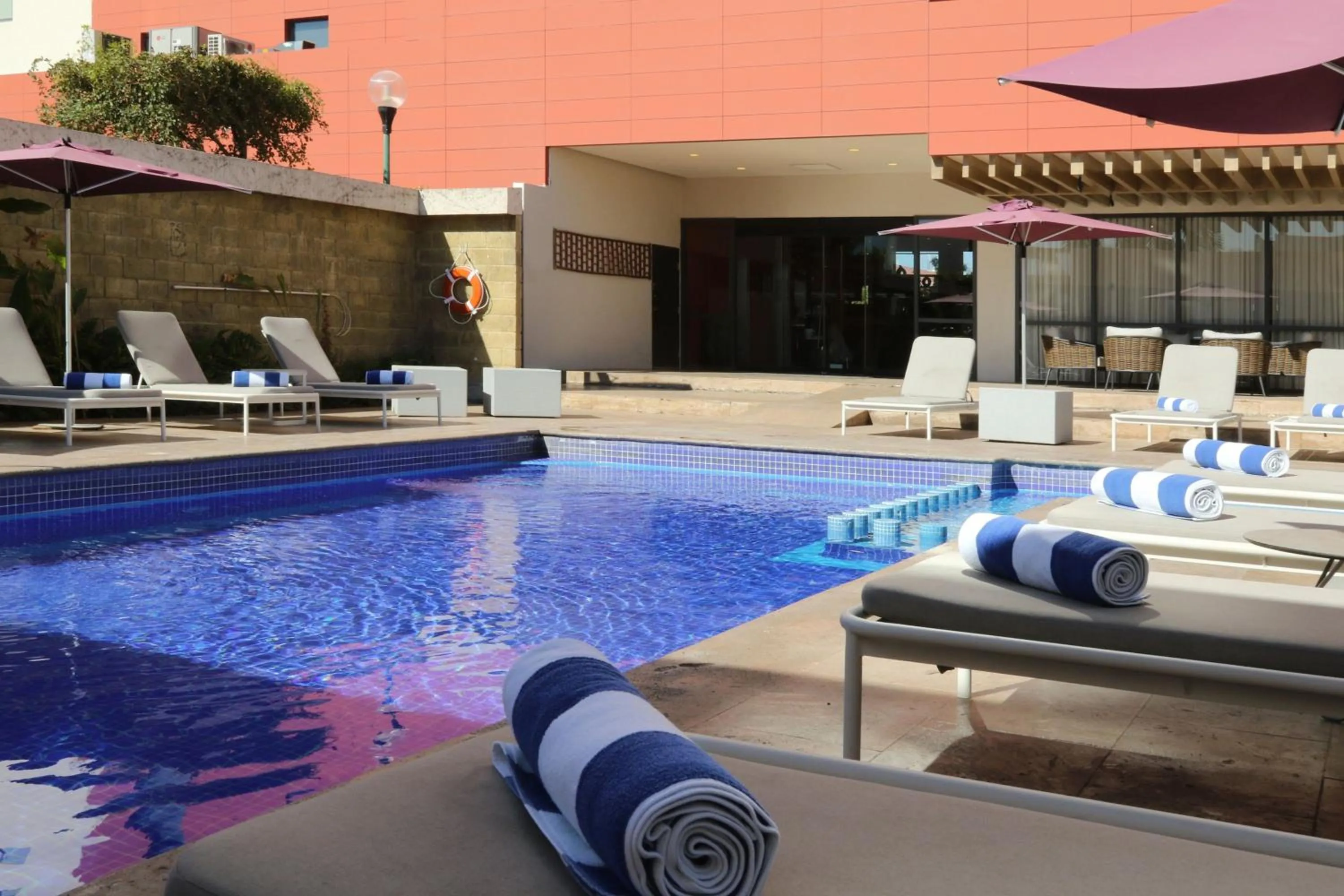Swimming pool in City Express Plus by Marriott Puerto Vallarta