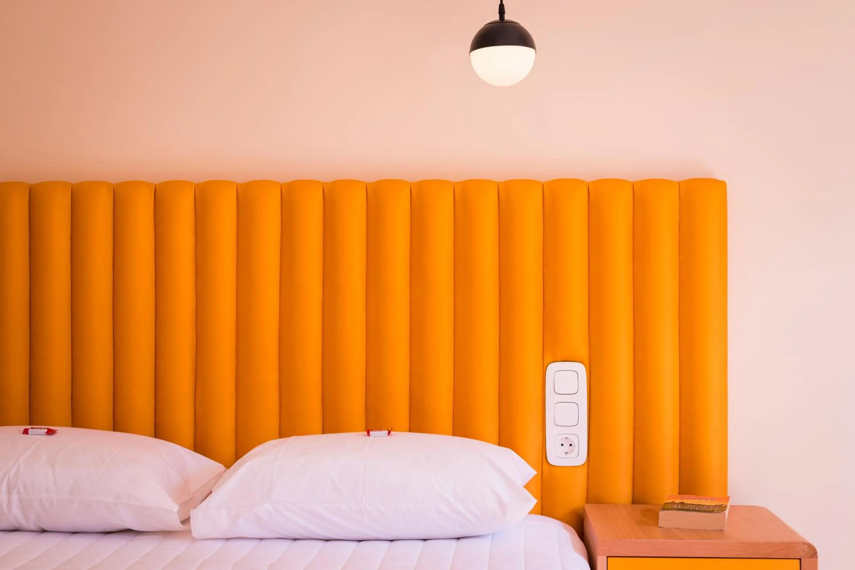 Bed in TheJoy City Suites