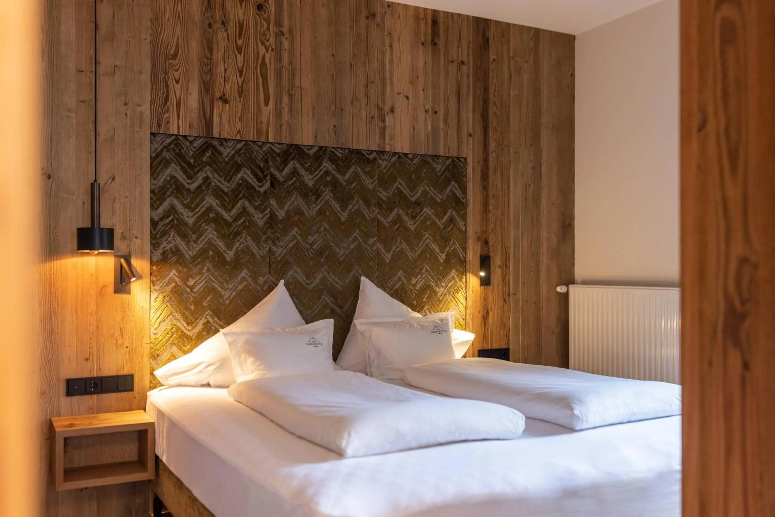 Bed in Hotel Sonnenspitze