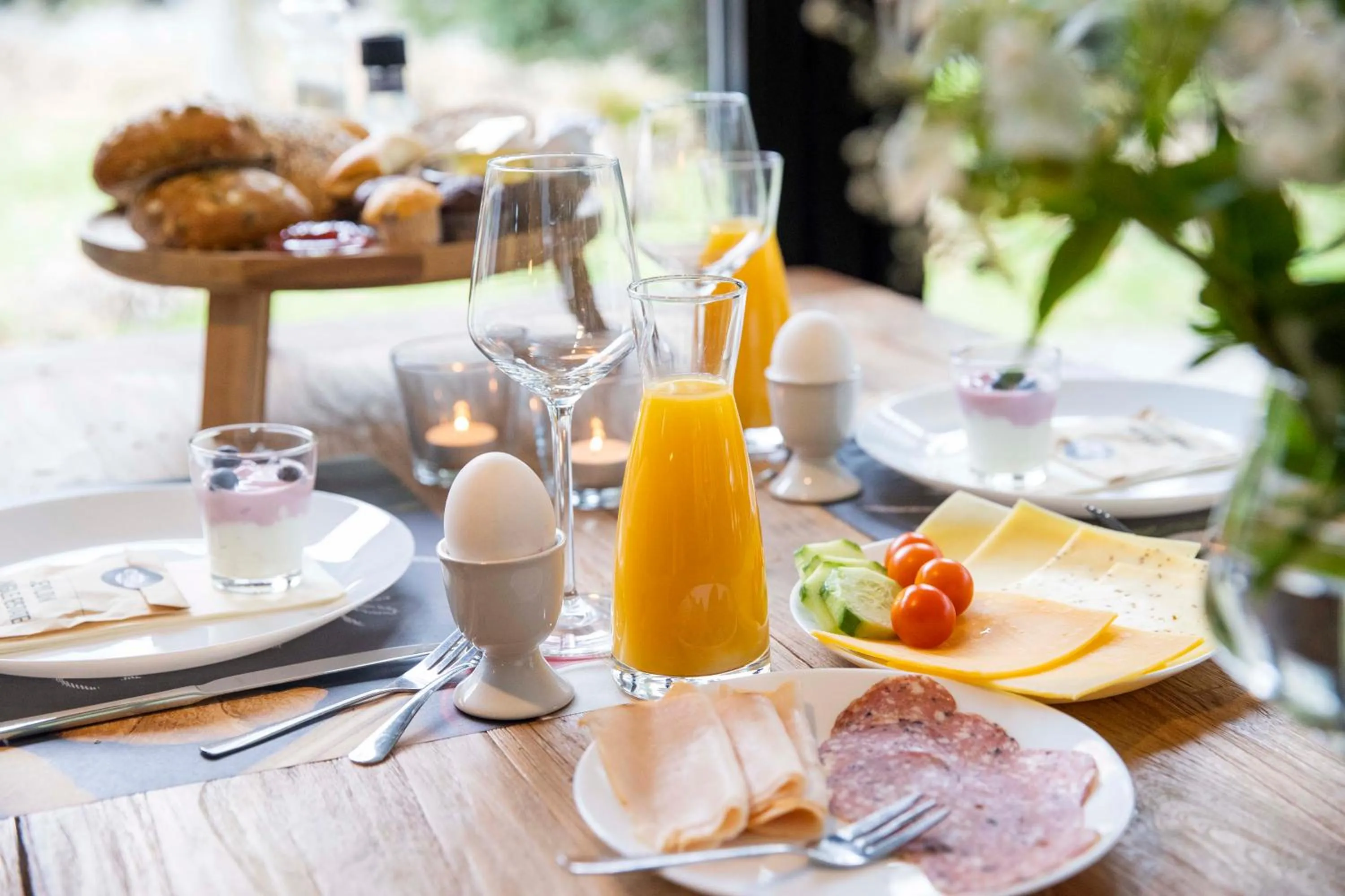 Continental breakfast in Boutique Hotel Bed&Bos