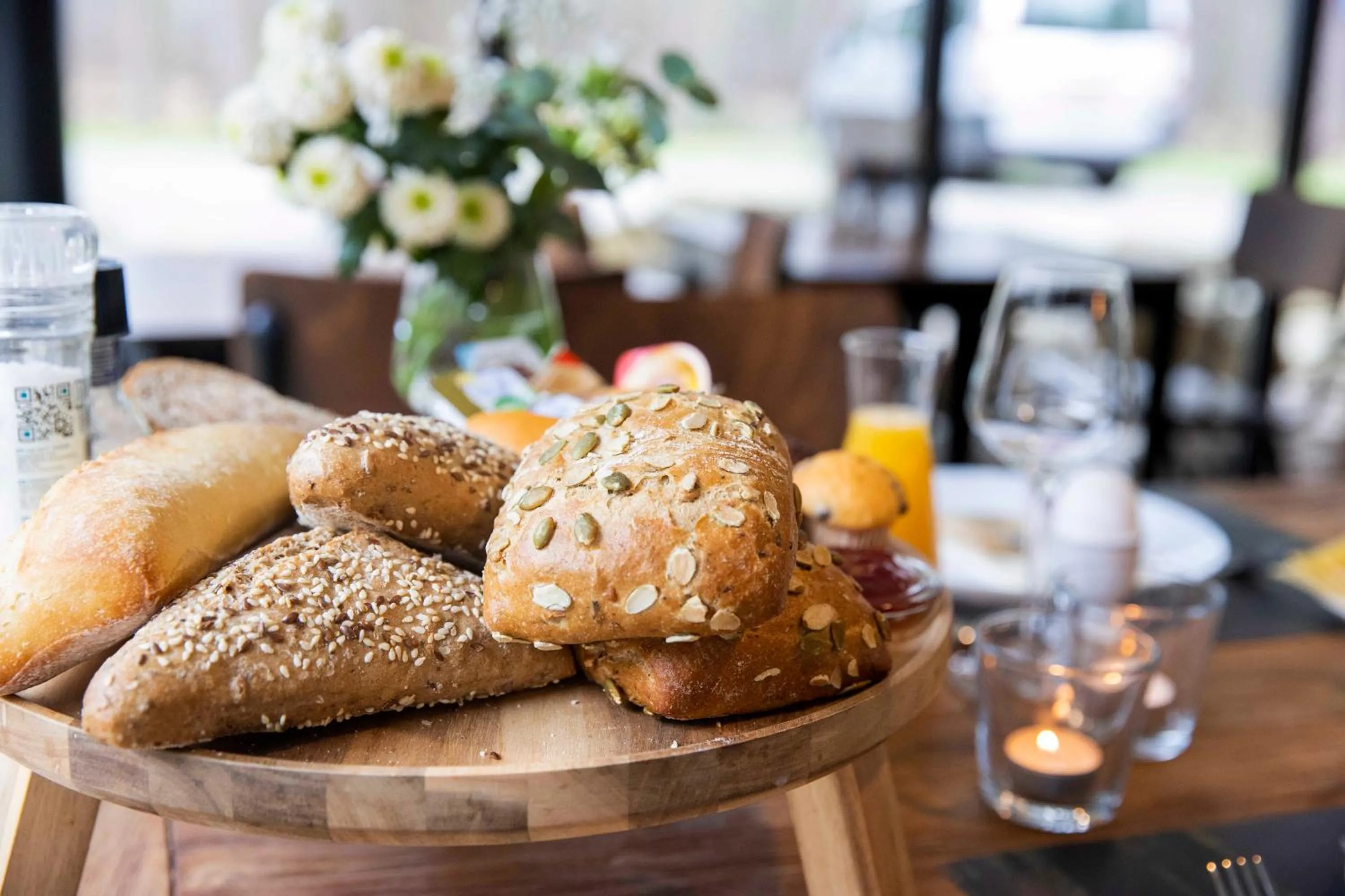 Breakfast in Boutique Hotel Bed&Bos