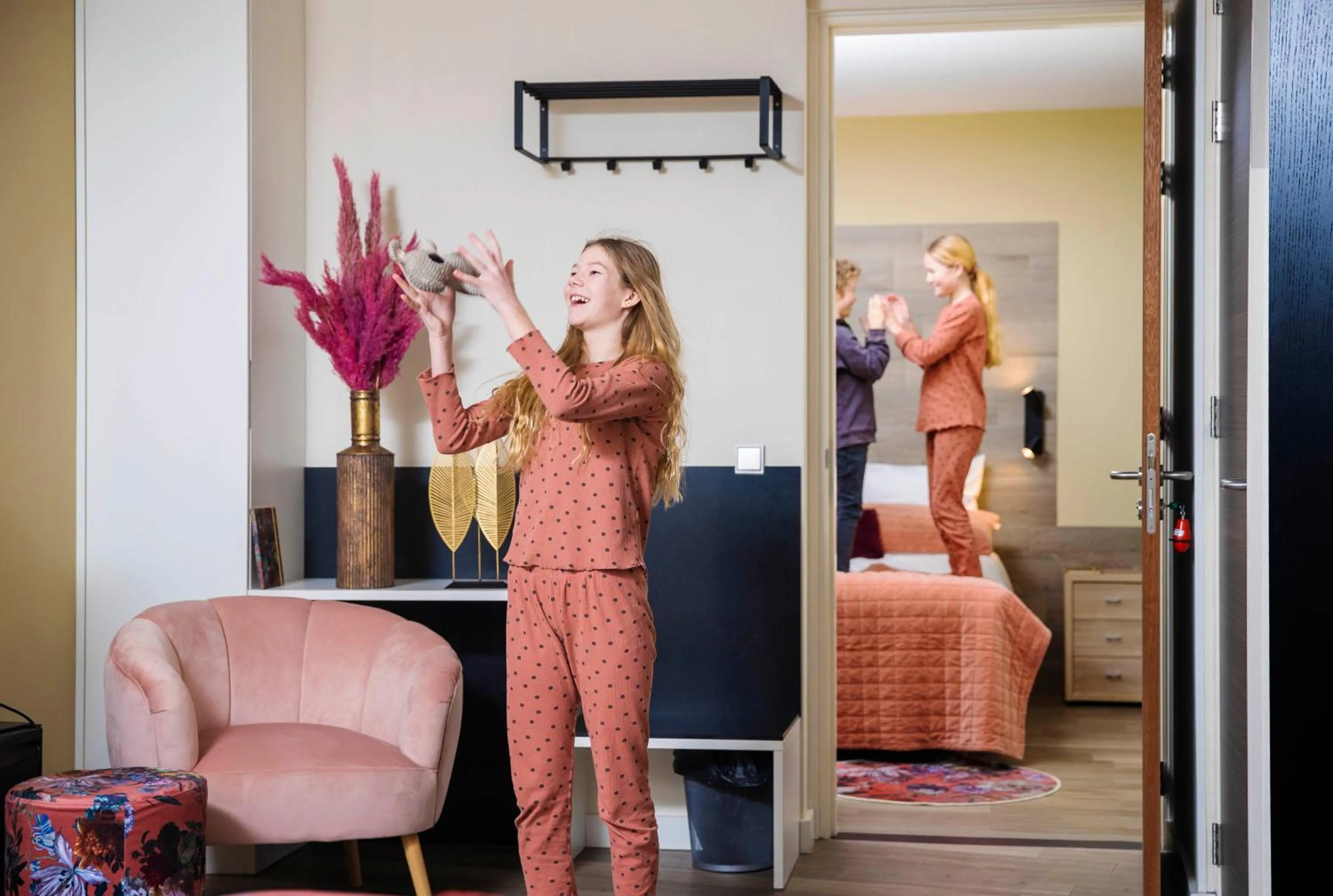 People in Boutique Hotel Bed&Bos