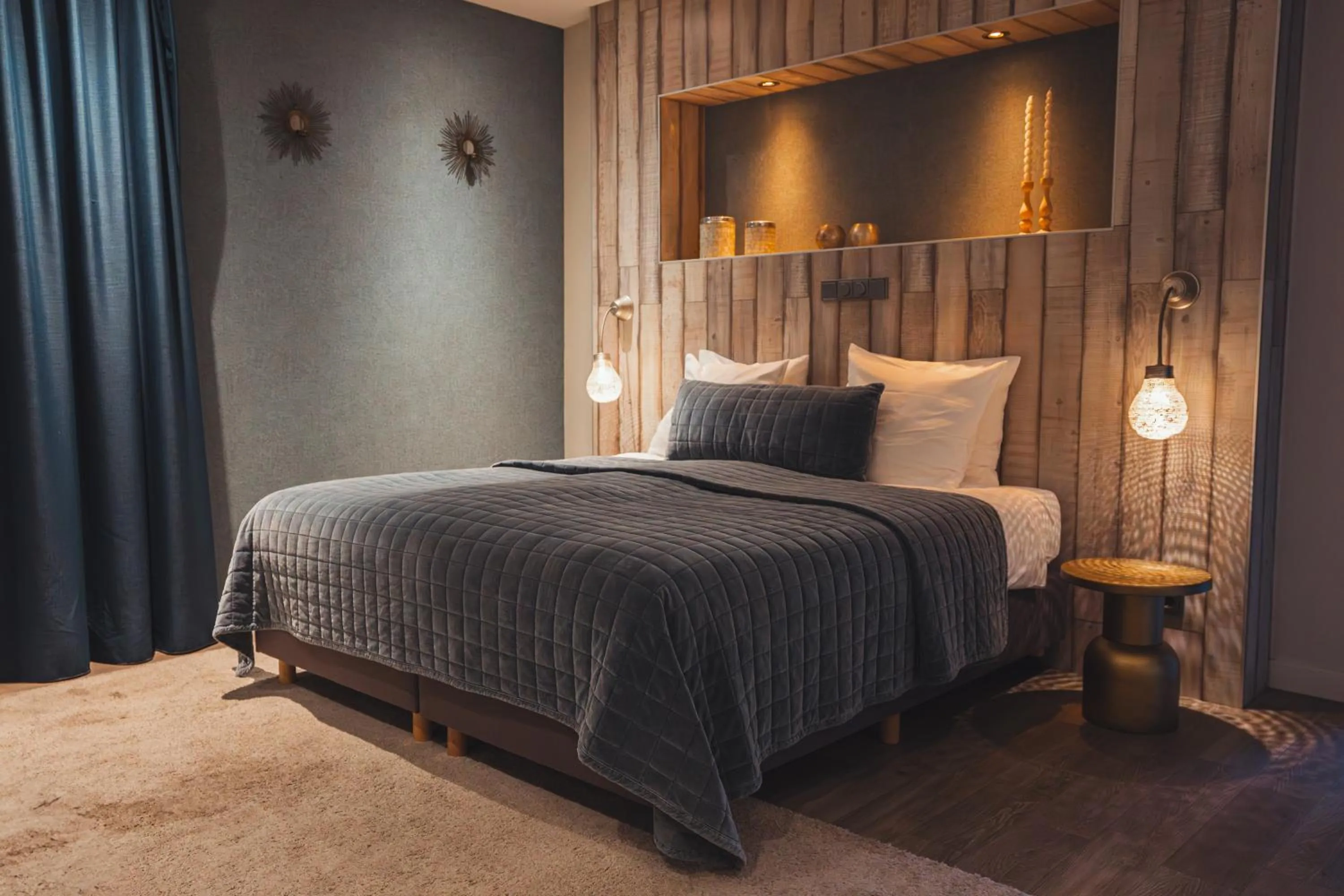 Bed in Boutique Hotel Bed&Bos