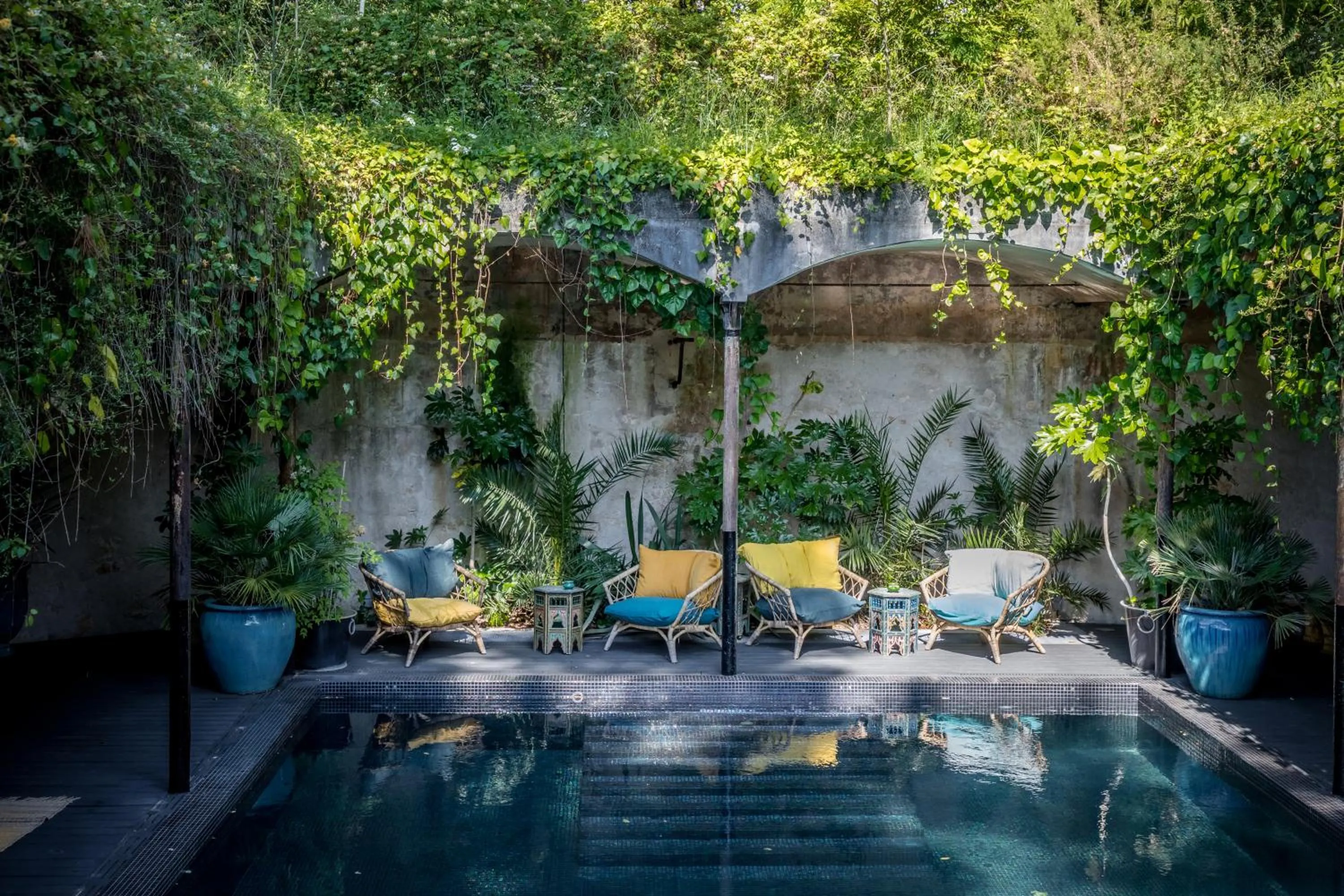 Swimming pool in Hôtel Ville d'Hiver