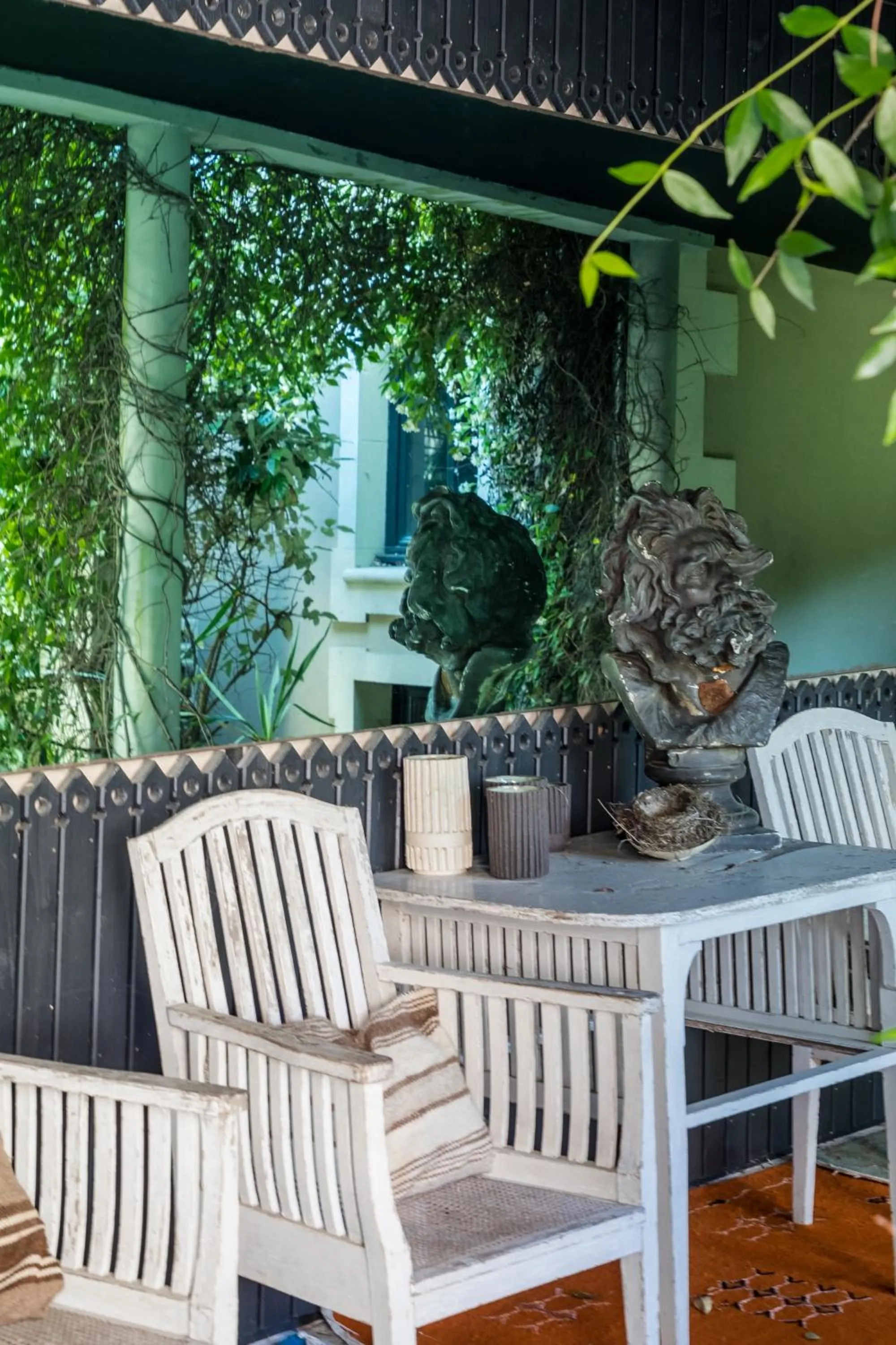 Garden in Hôtel Ville d'Hiver