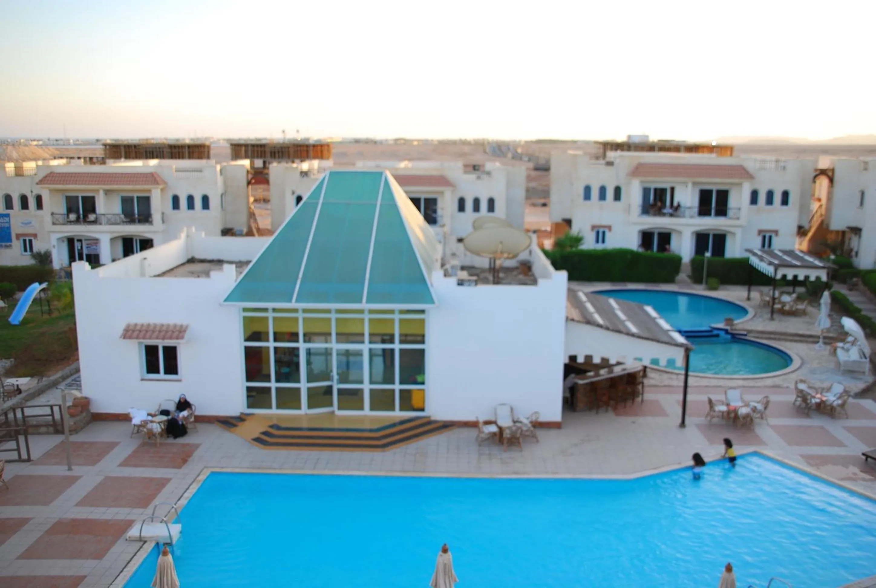 Bird's eye view in Logaina Sharm Resort