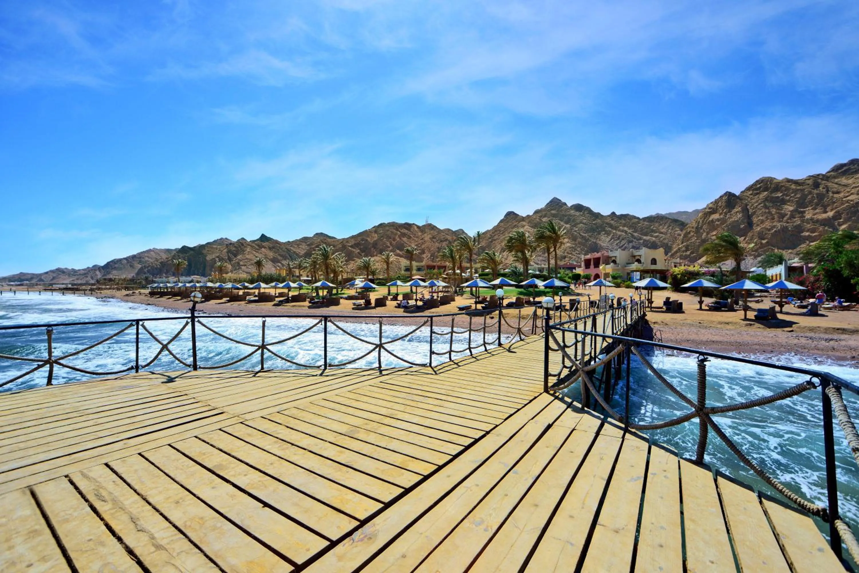 Beach in Tropitel Dahab Oasis
