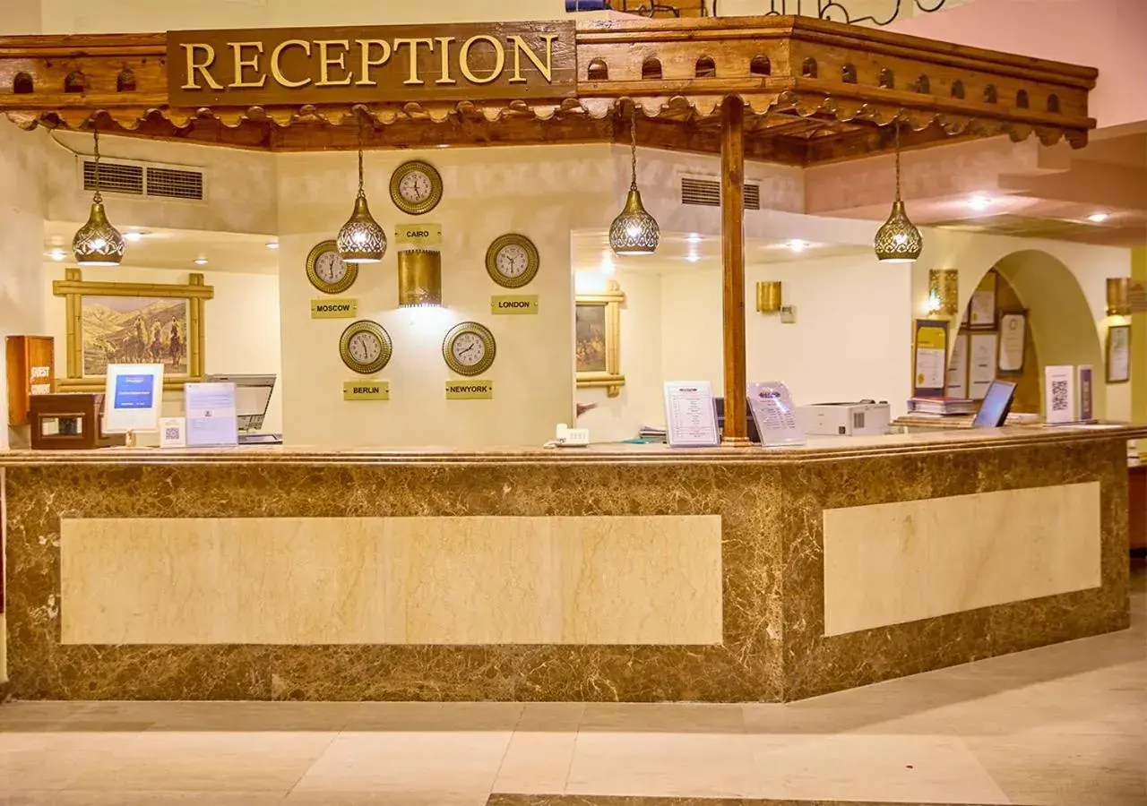 Lobby or reception in Tropitel Dahab Oasis Lobby or reception in Tropitel Dahab Oasis