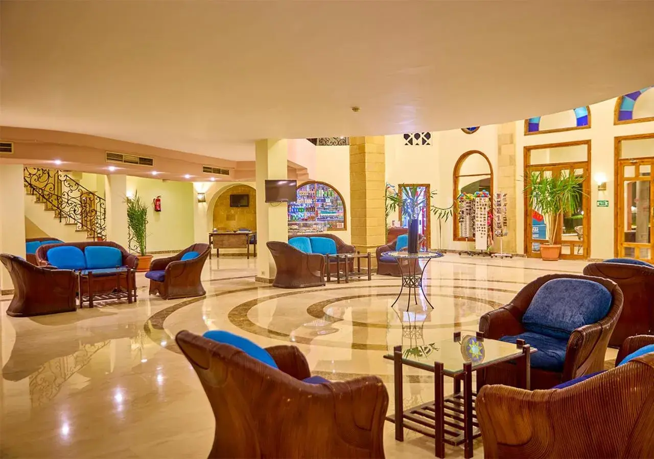 Lobby or reception in Tropitel Dahab Oasis Lobby or reception in Tropitel Dahab Oasis