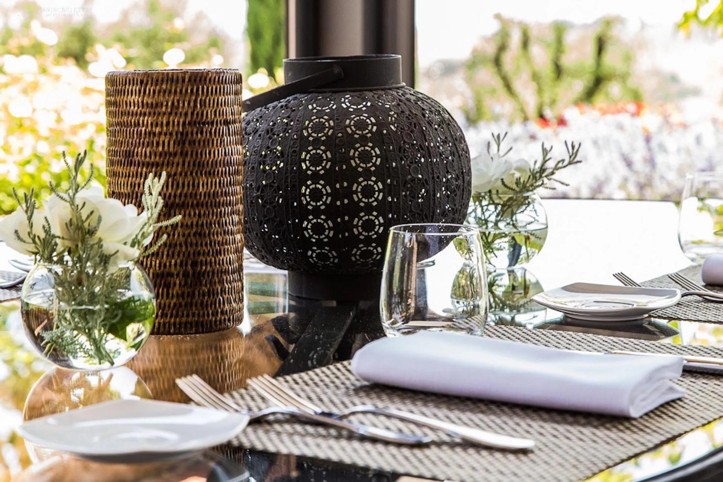 Food and drinks in Locanda Le Piazze