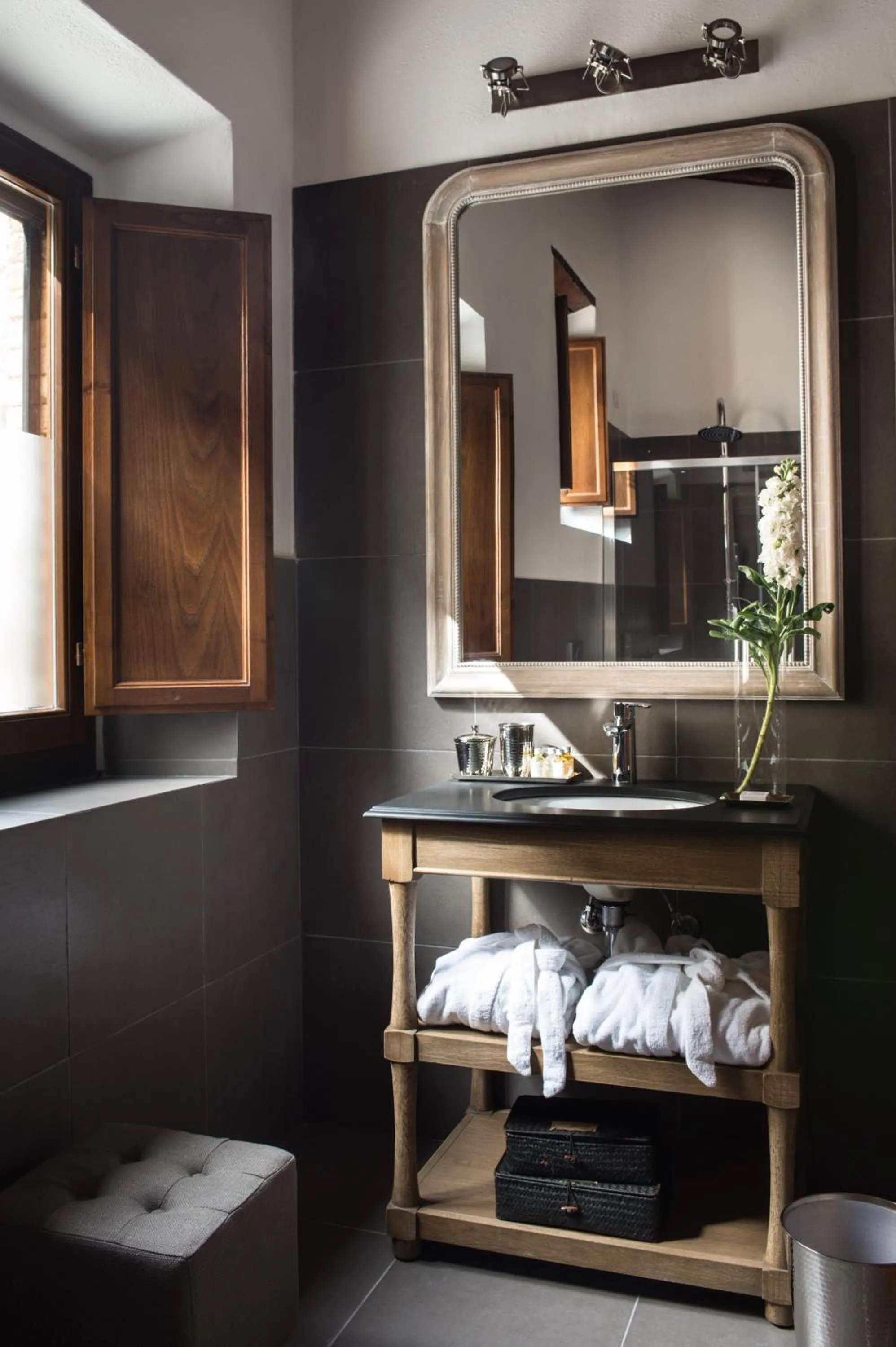 Bathroom in Locanda Le Piazze