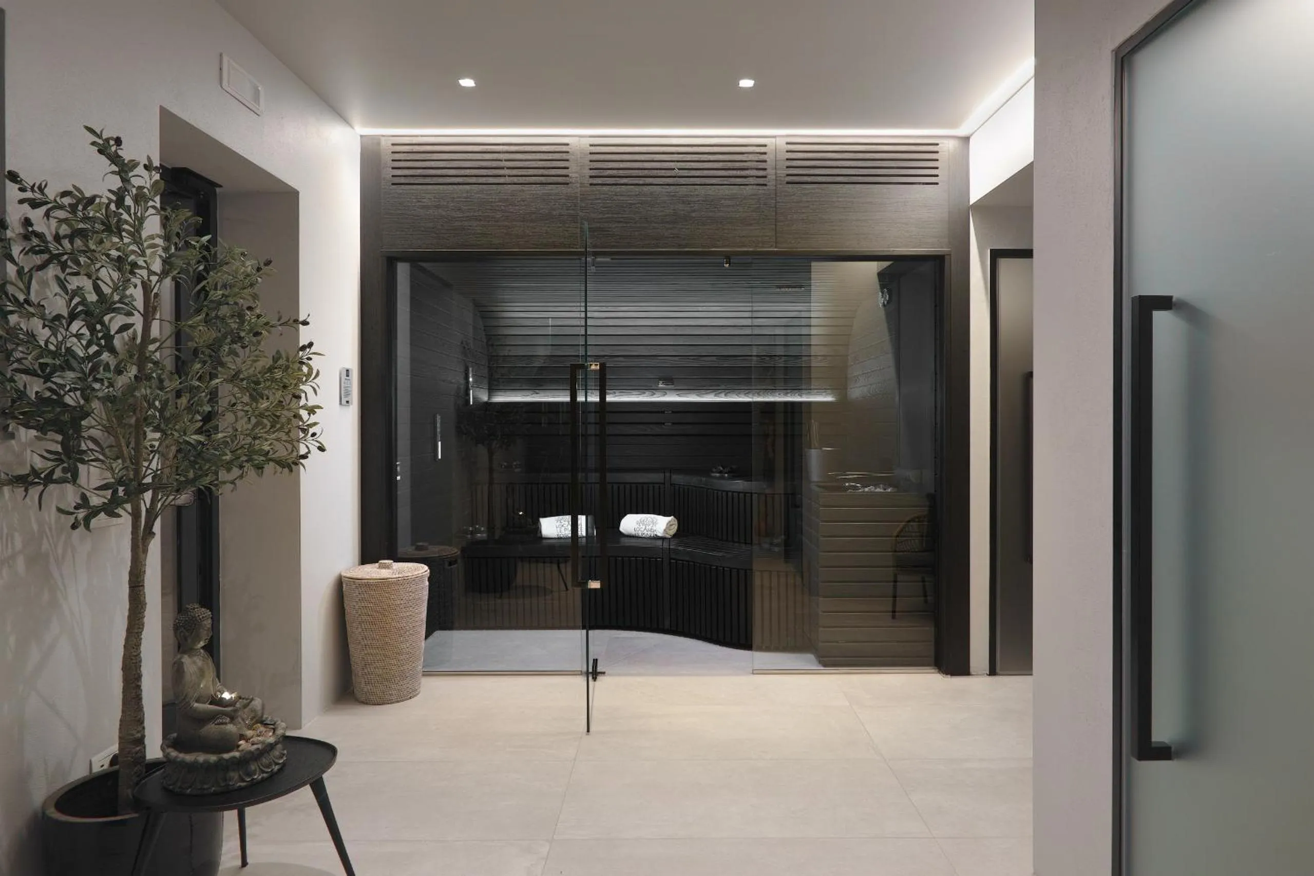 Sauna in Locanda Le Piazze