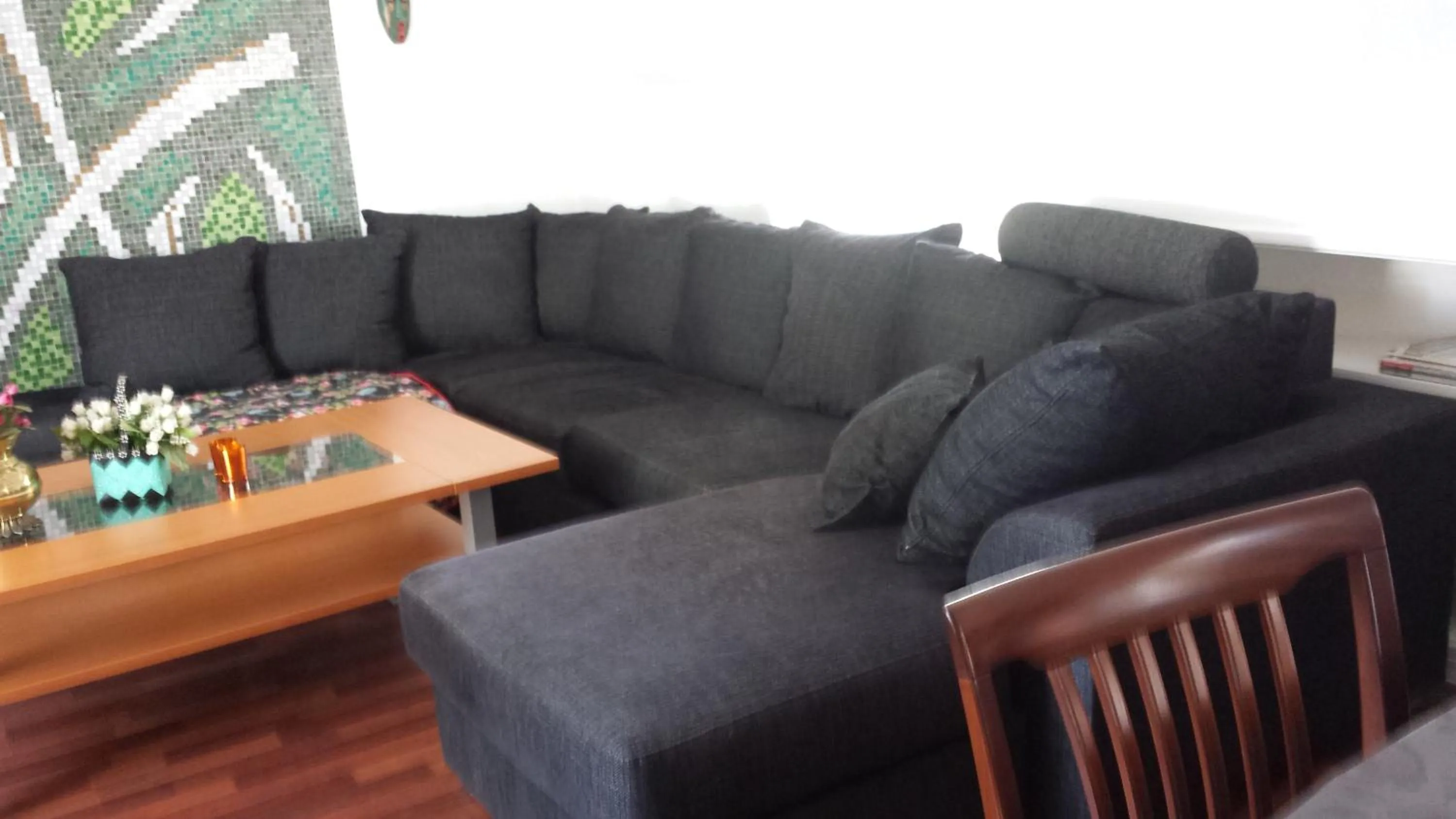 Living room in Villa Signedal Hostel