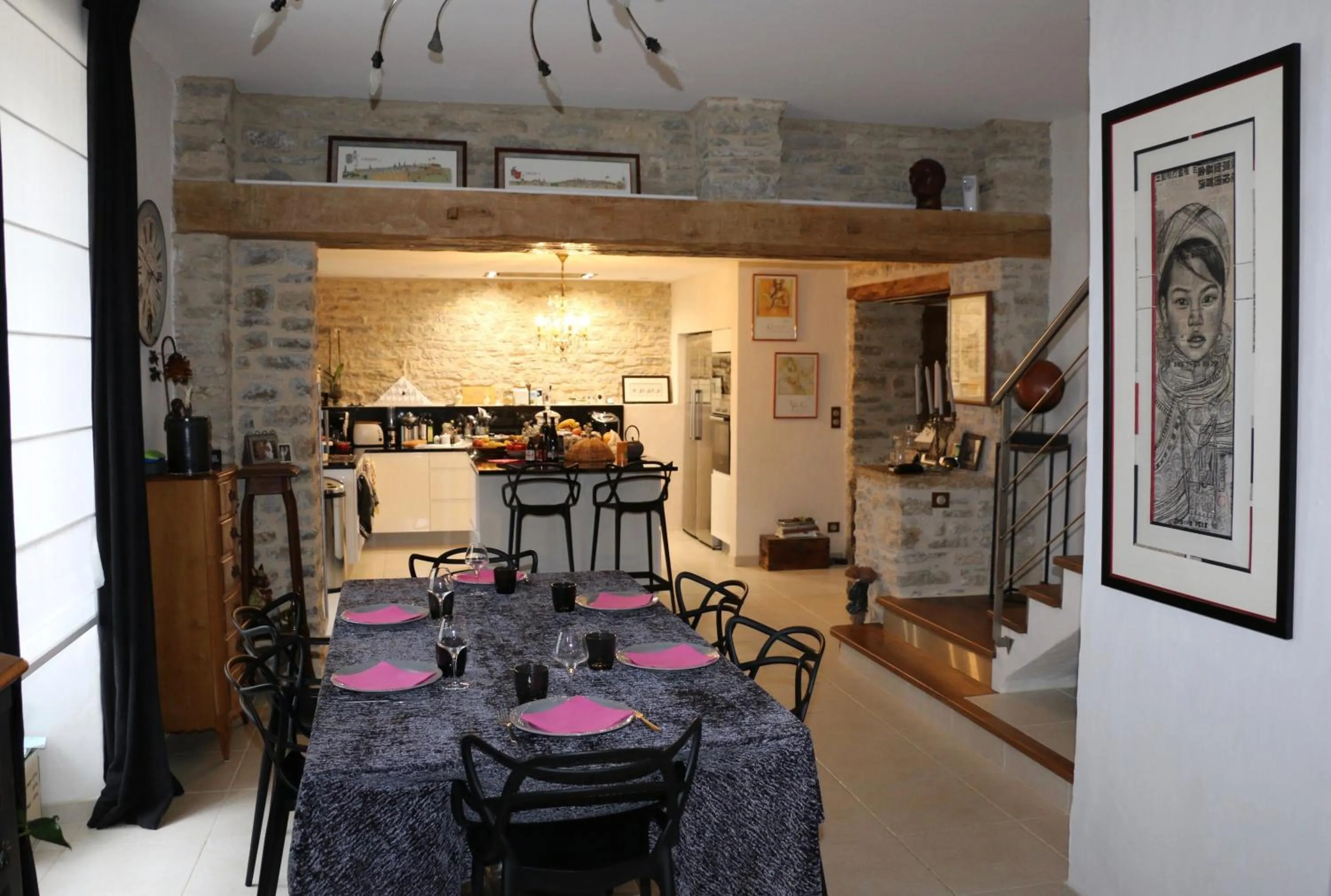 Kitchen or kitchenette in Le Couvent