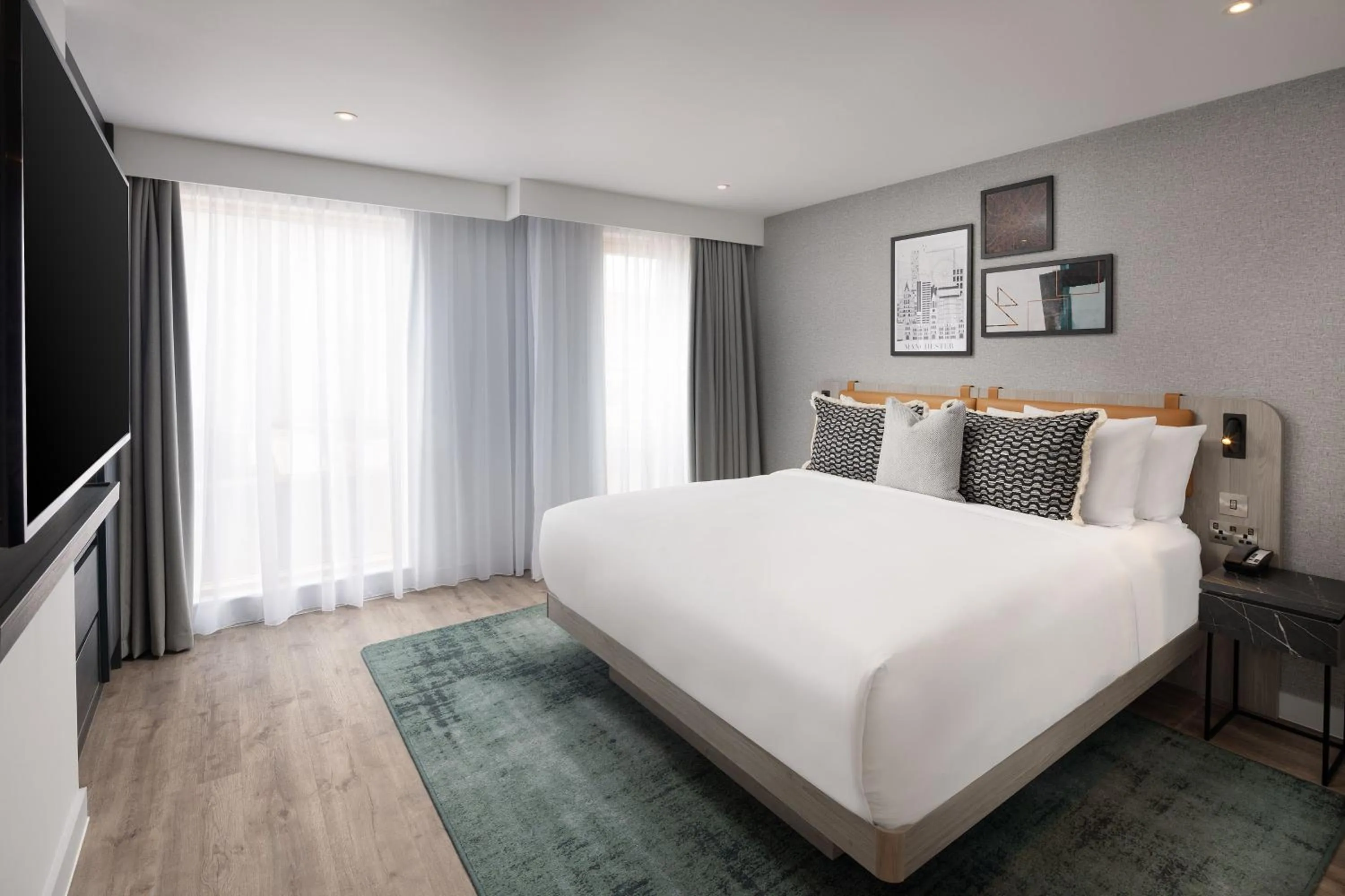 Photo of the whole room, Bed in Residence Inn by Marriott Manchester Piccadilly