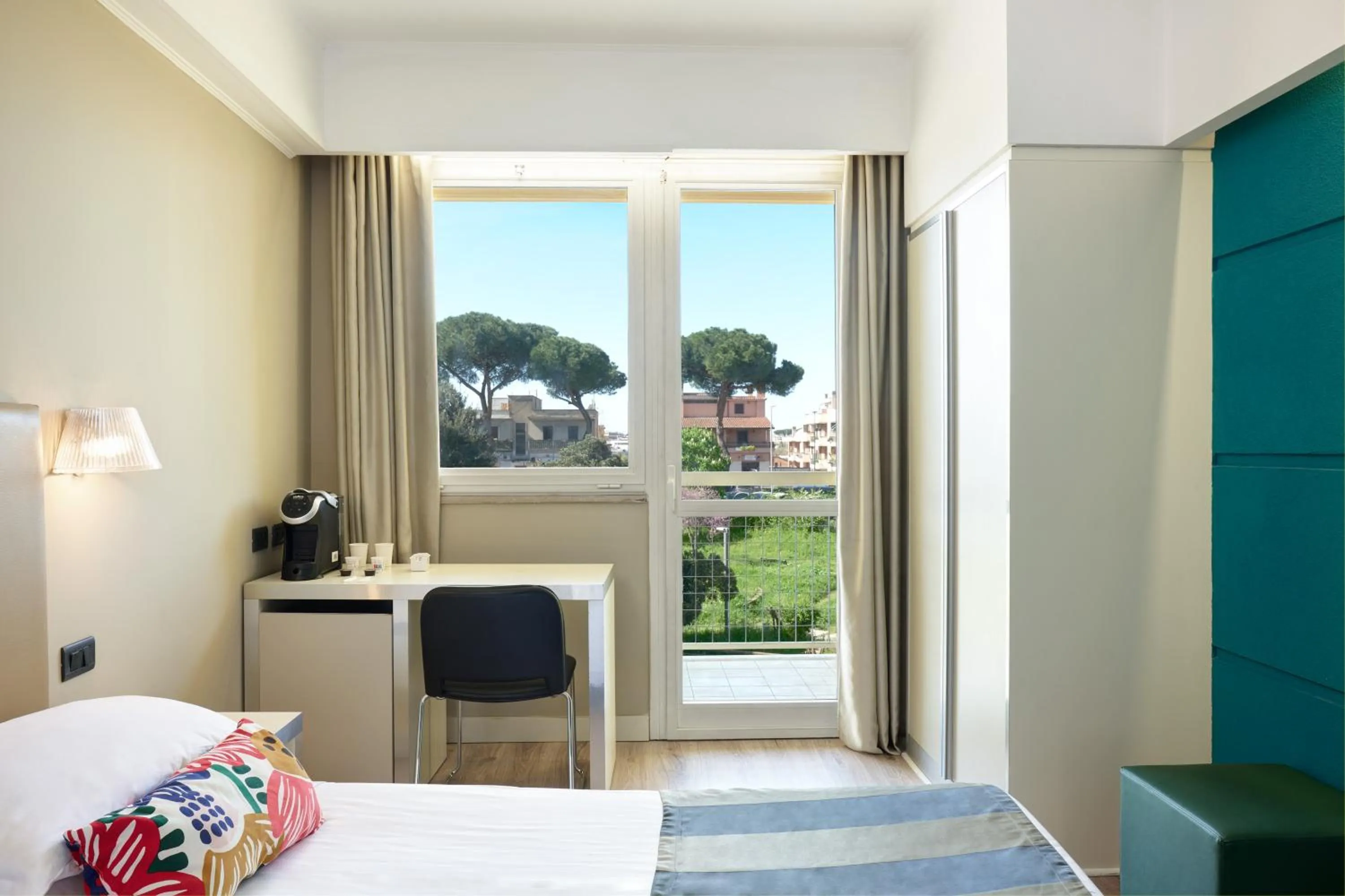 Photo of the whole room, Bed in Hotel Roma Tor Vergata