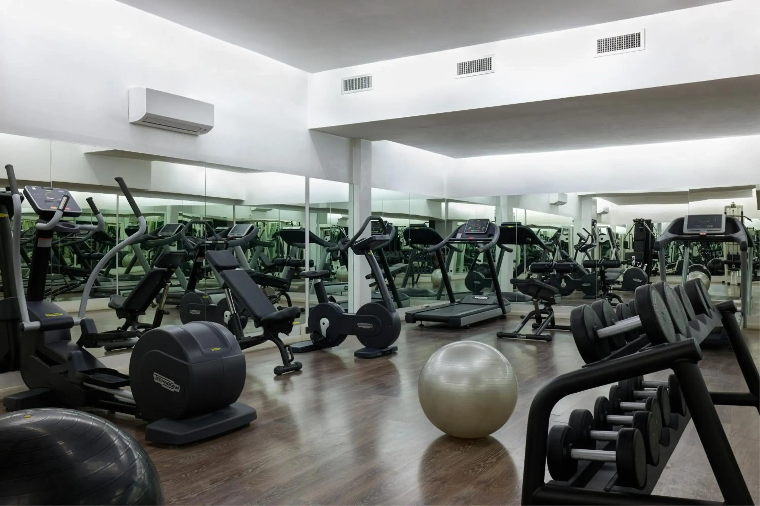 Fitness centre/facilities in Hotel Roma Tor Vergata Fitness centre/facilities in Hotel Roma Tor Vergata
