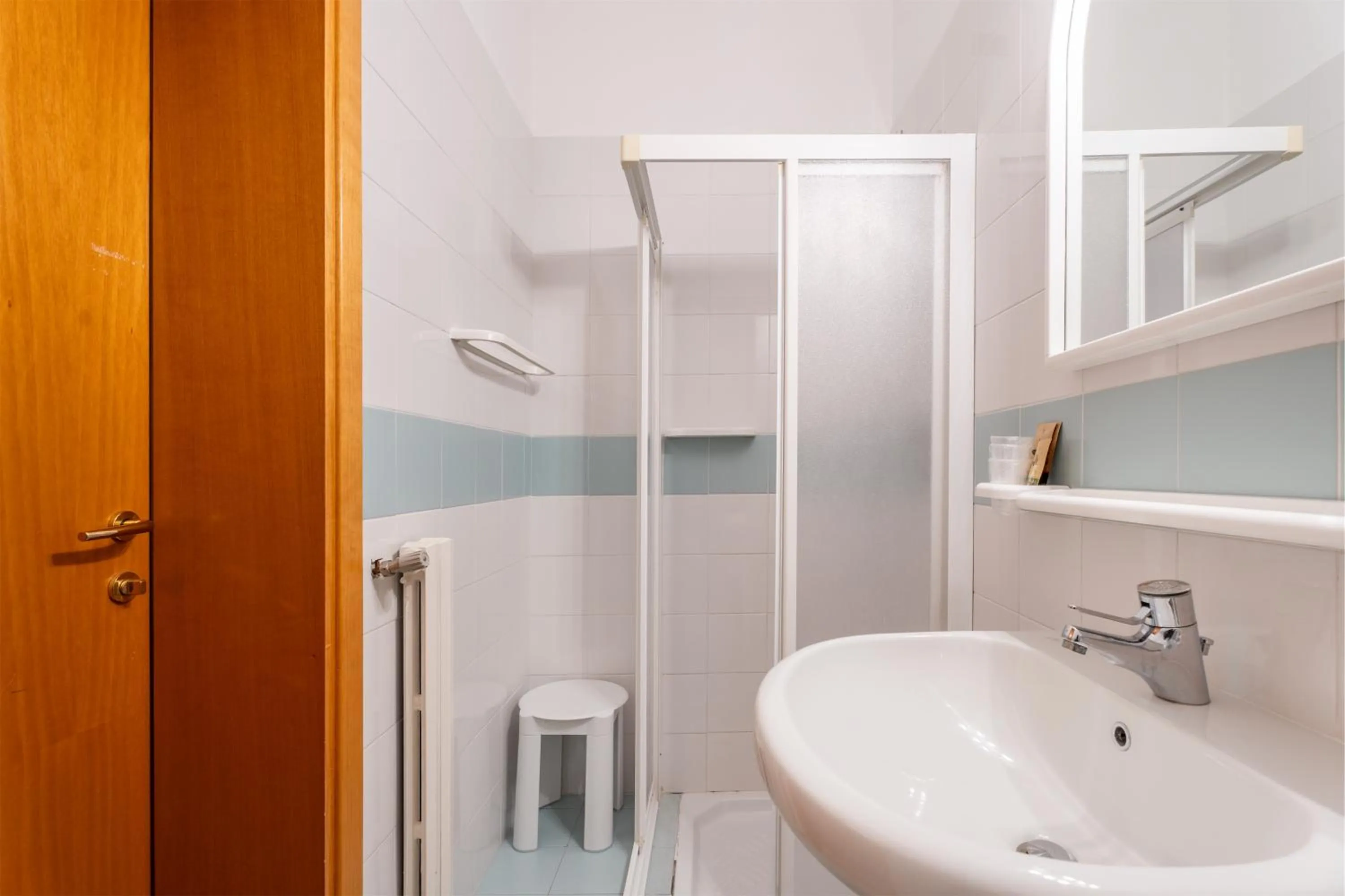 Shower in Hotel Al Castello