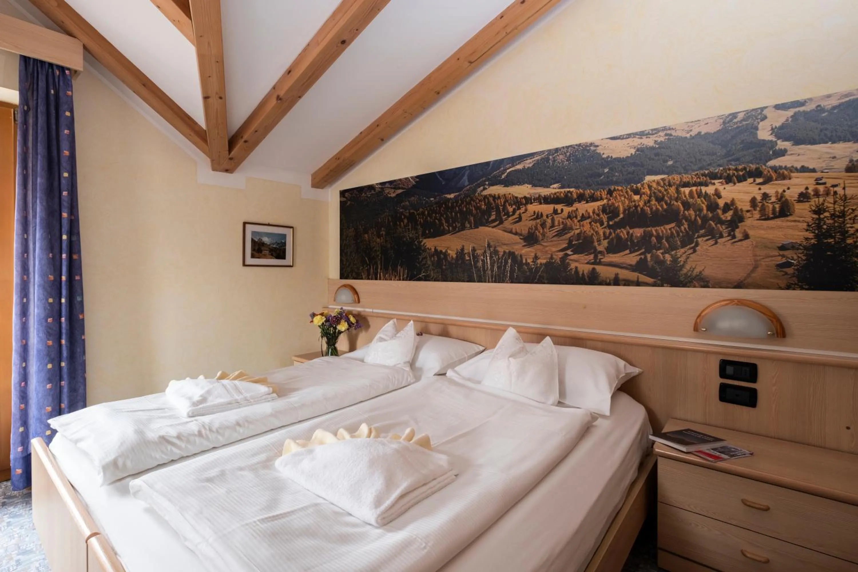 Bed in Berg Hotel Latemar Spitze