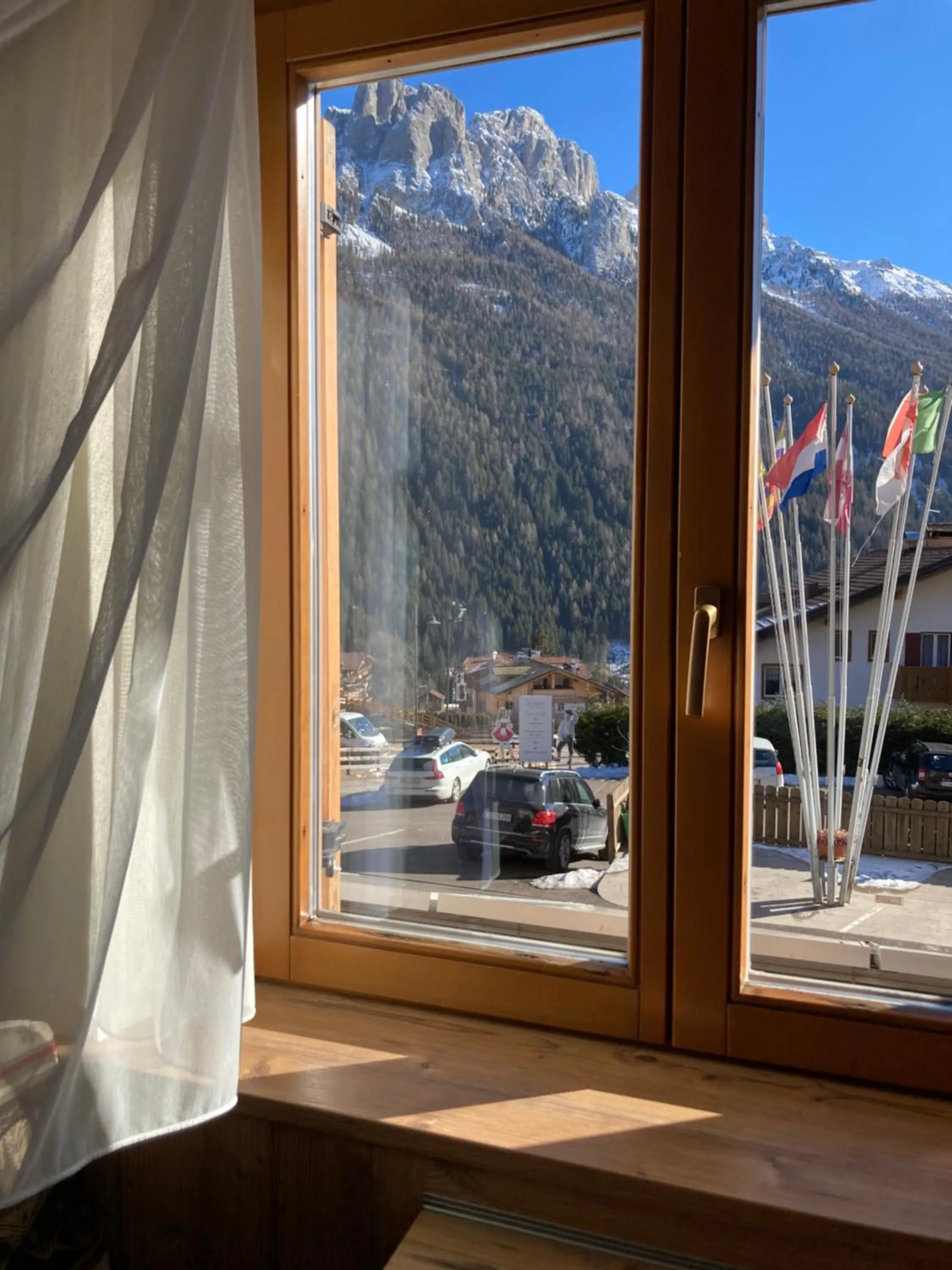 Mountain view in Berg Hotel Latemar Spitze