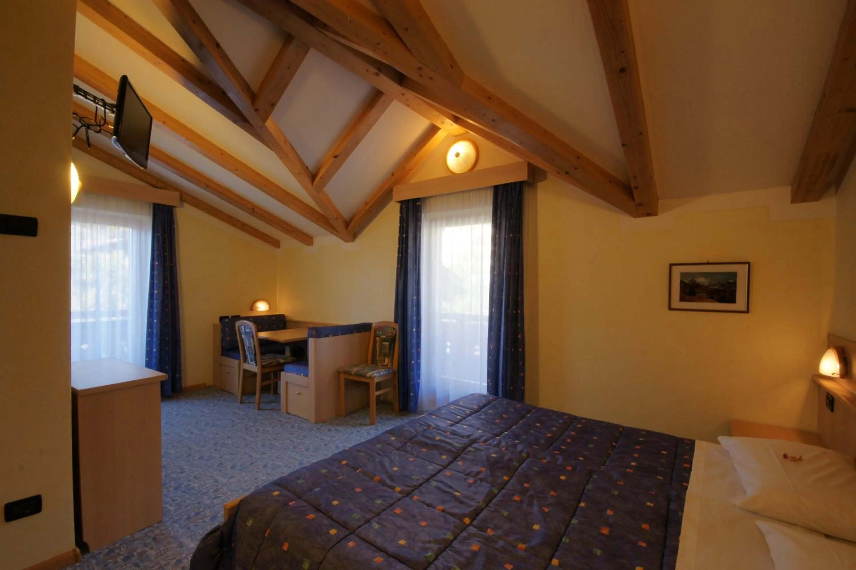 Bed in Berg Hotel Latemar Spitze