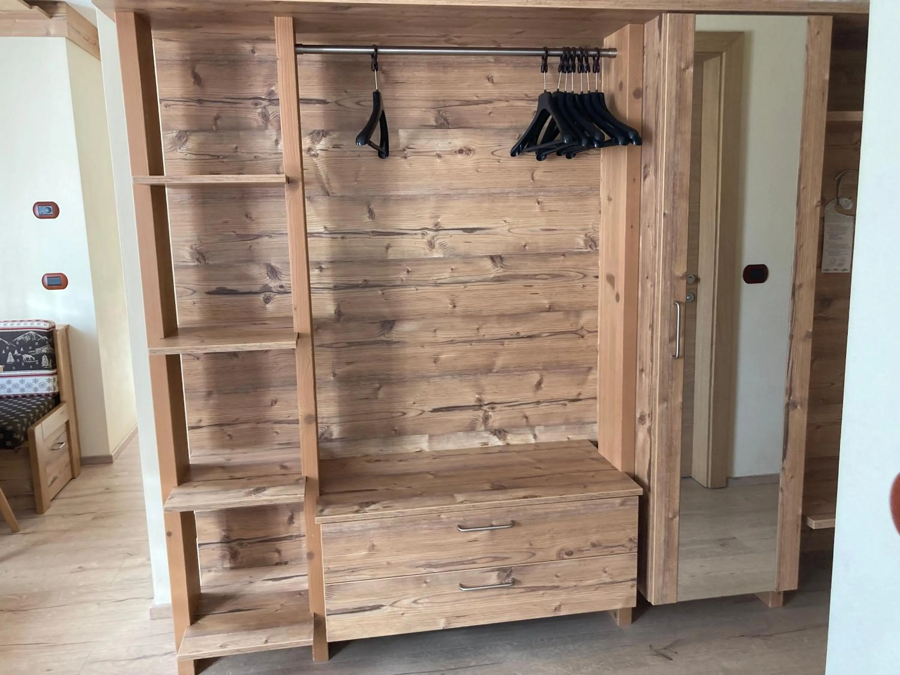 wardrobe in Berg Hotel Latemar Spitze