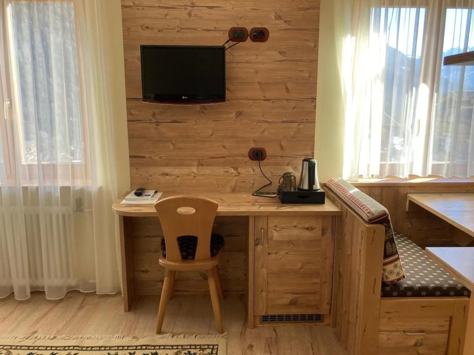 Living room in Berg Hotel Latemar Spitze