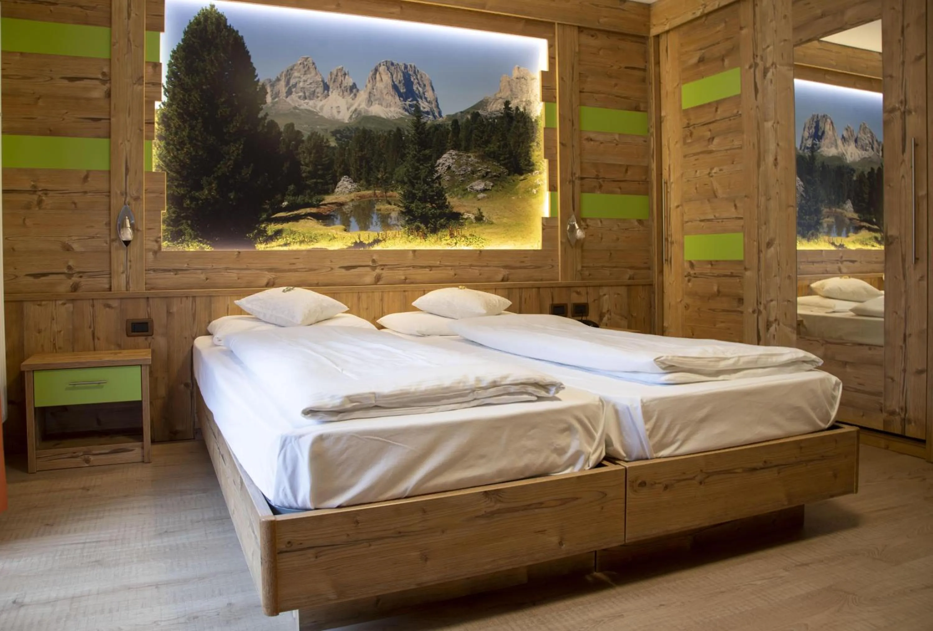 Bed in Berg Hotel Latemar Spitze