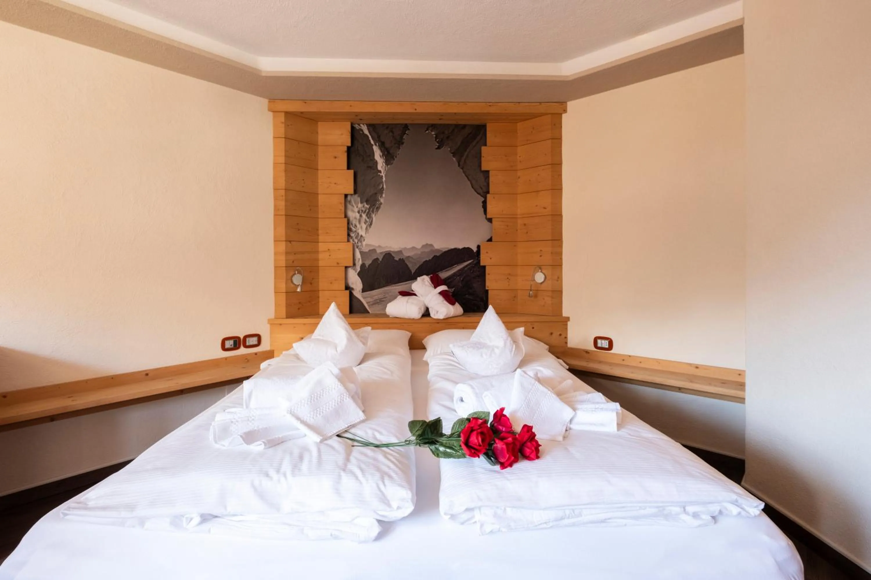 Bed in Berg Hotel Latemar Spitze