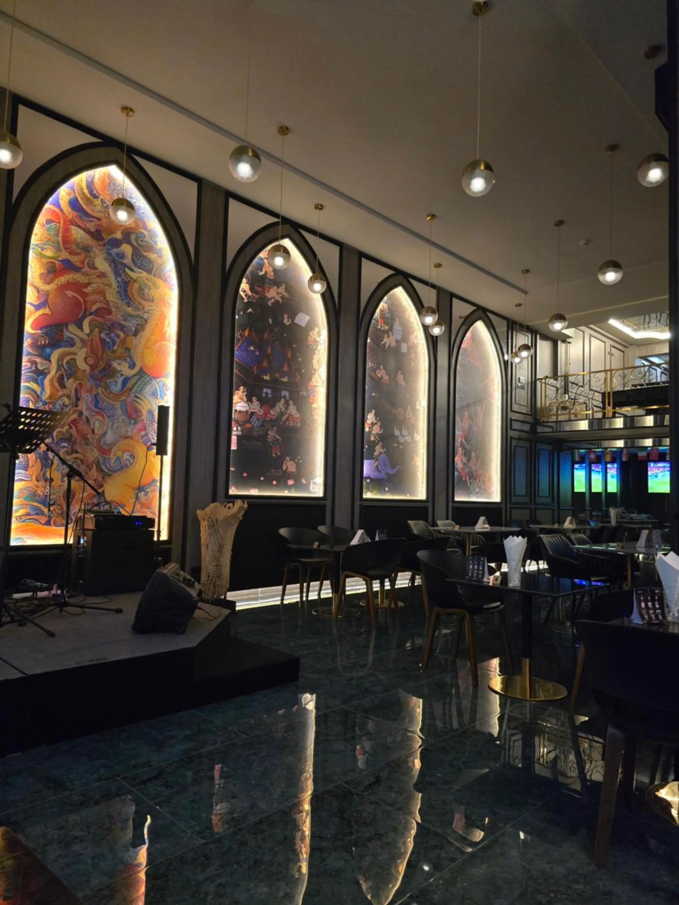 Lounge or bar in The Bless Hotel and Residence