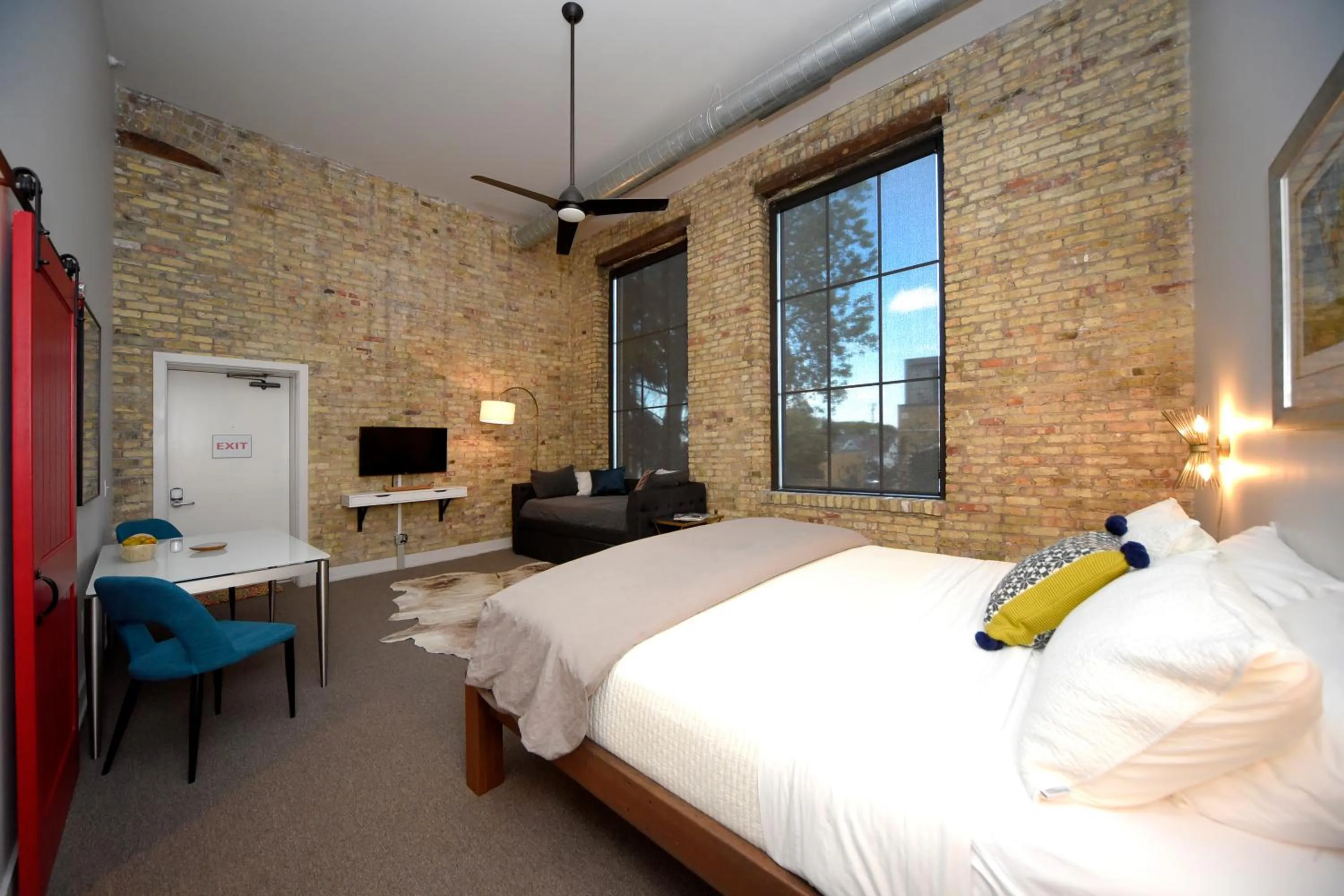 Bedroom, Bed in Kinn Guesthouse Bay View