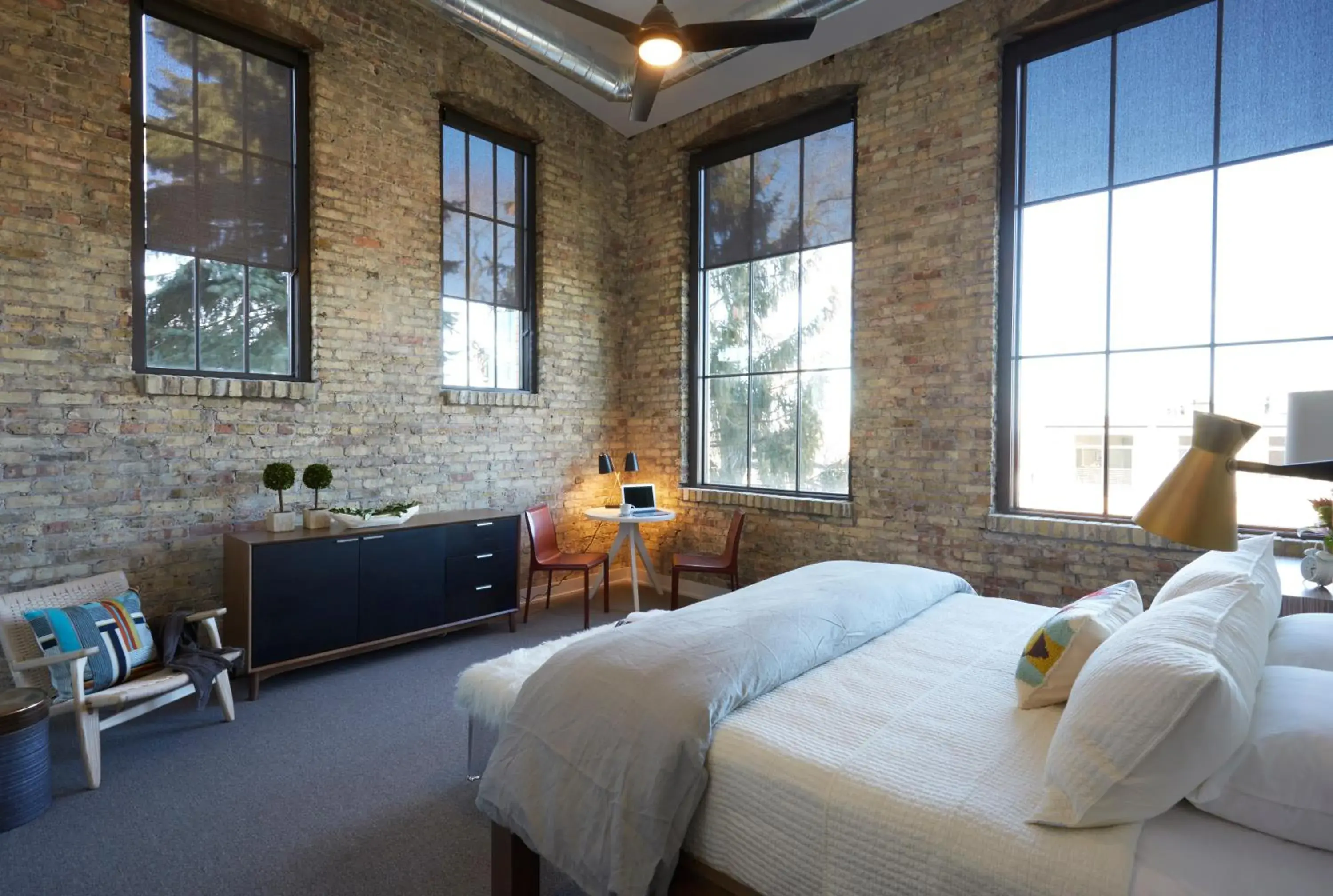 View (from property/room), Bed in Kinn Guesthouse Bay View View (from property/room), Bed in Kinn Guesthouse Bay View