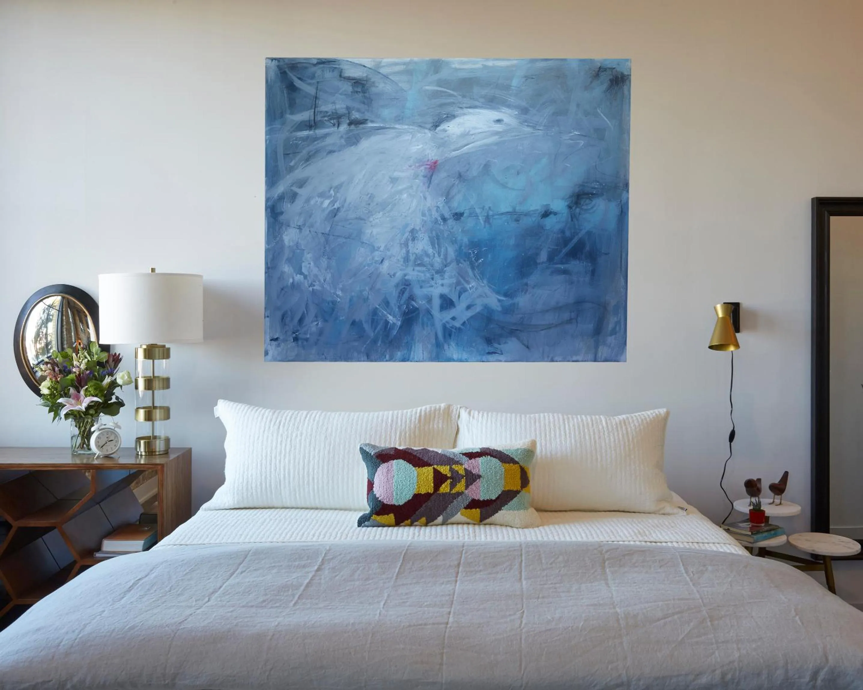 Bedroom, Bed in Kinn Guesthouse Bay View