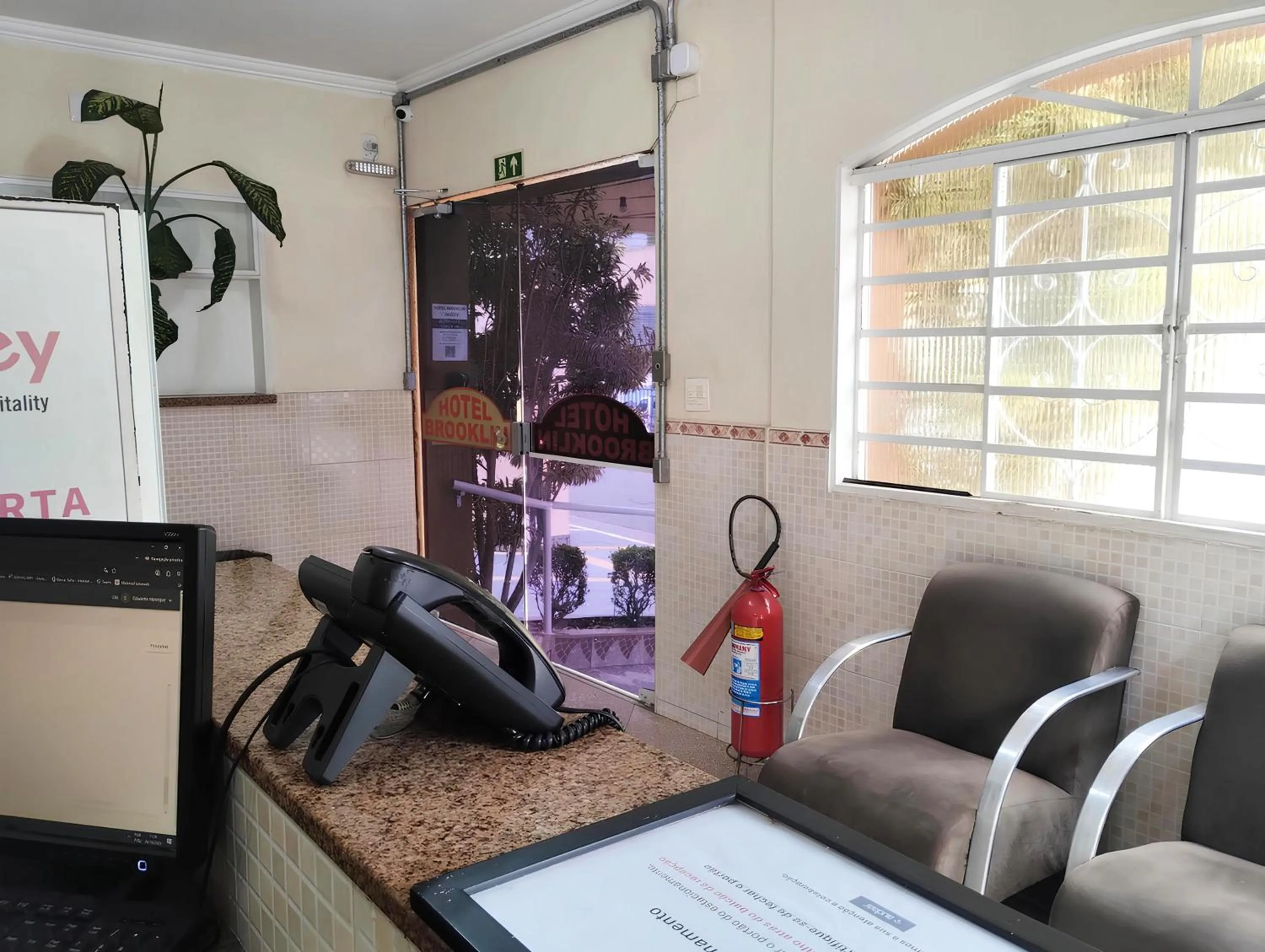 Lobby or reception in Hotel Brooklin