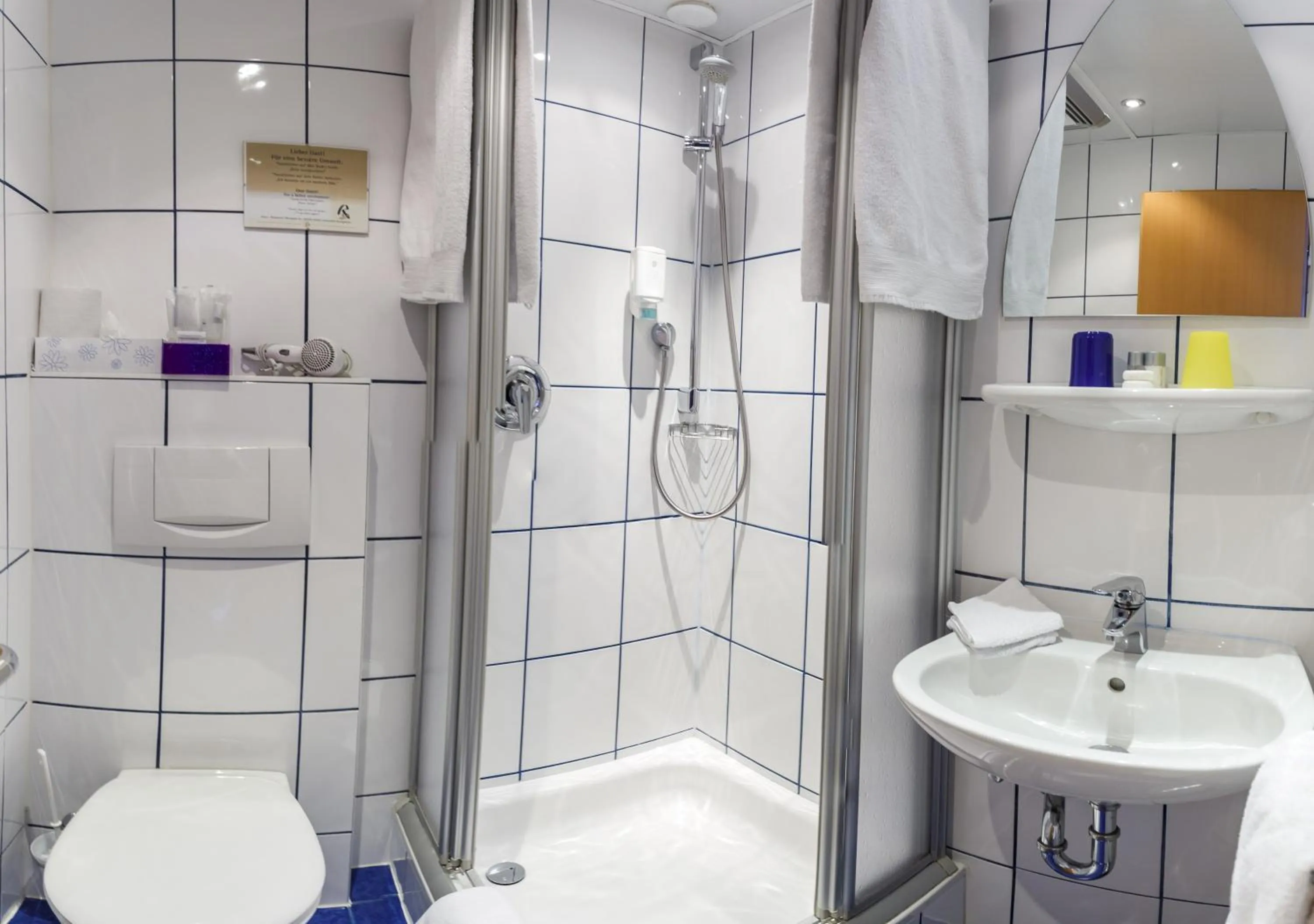 Bathroom in Hotel Rheingold