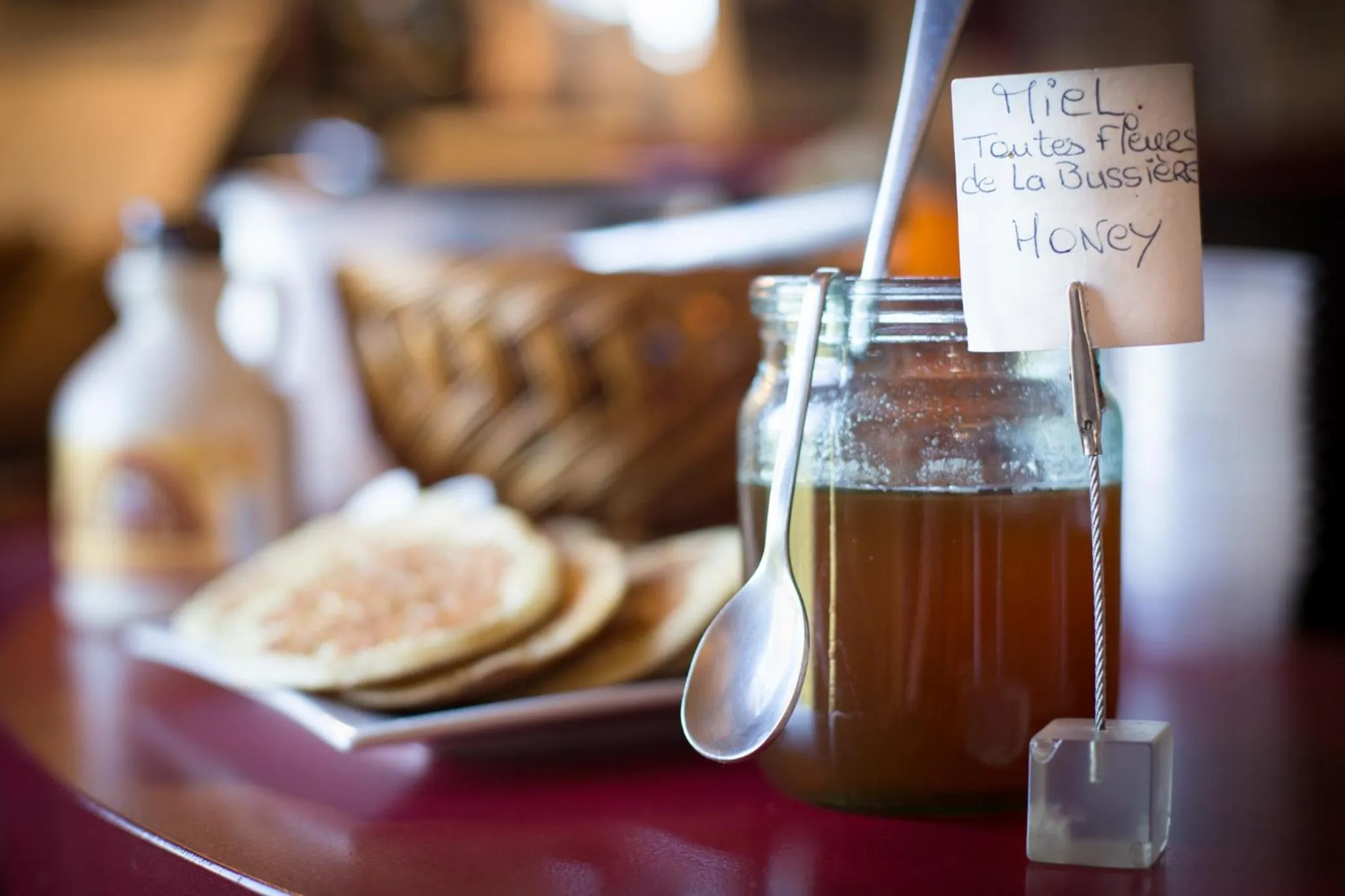 Continental breakfast in Logis Hotel Le Nuage