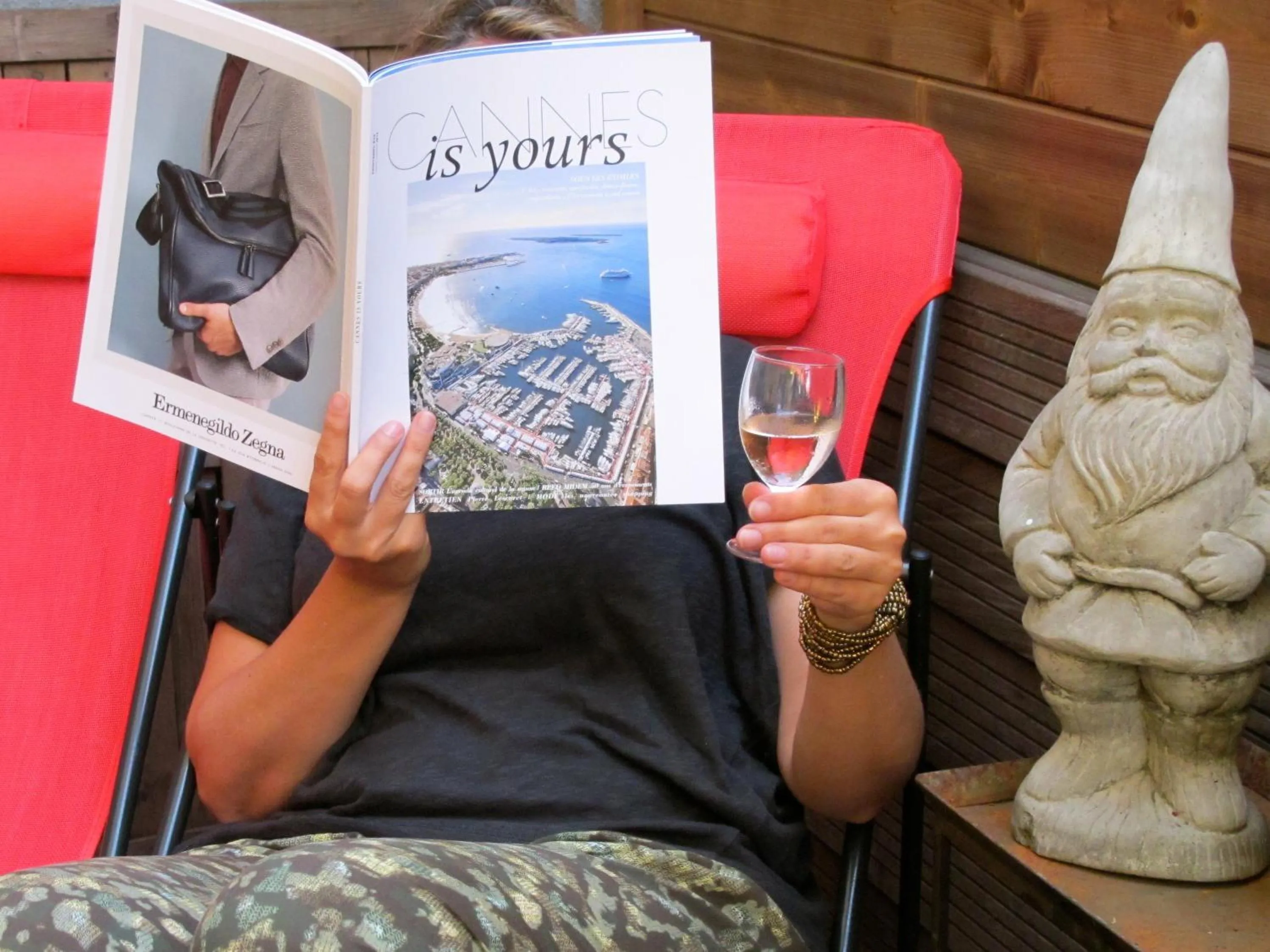 Decorative detail in 7Art Hotel